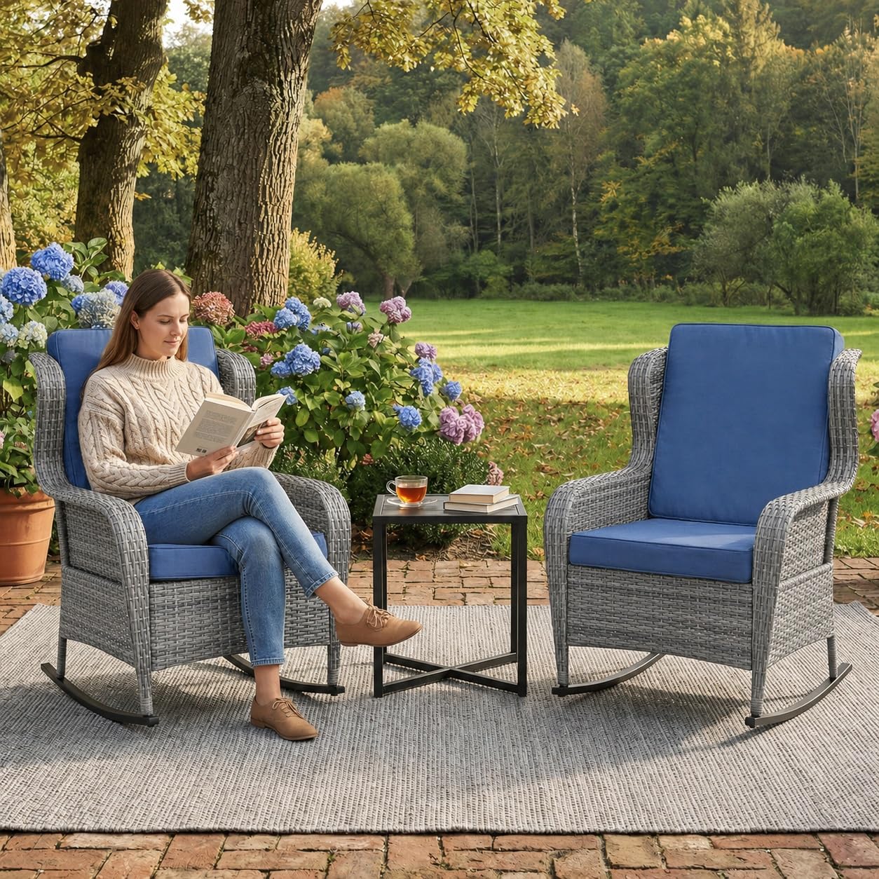 GarveeLife BWR-YH6KEXU88 Patio-Chairs - View #2