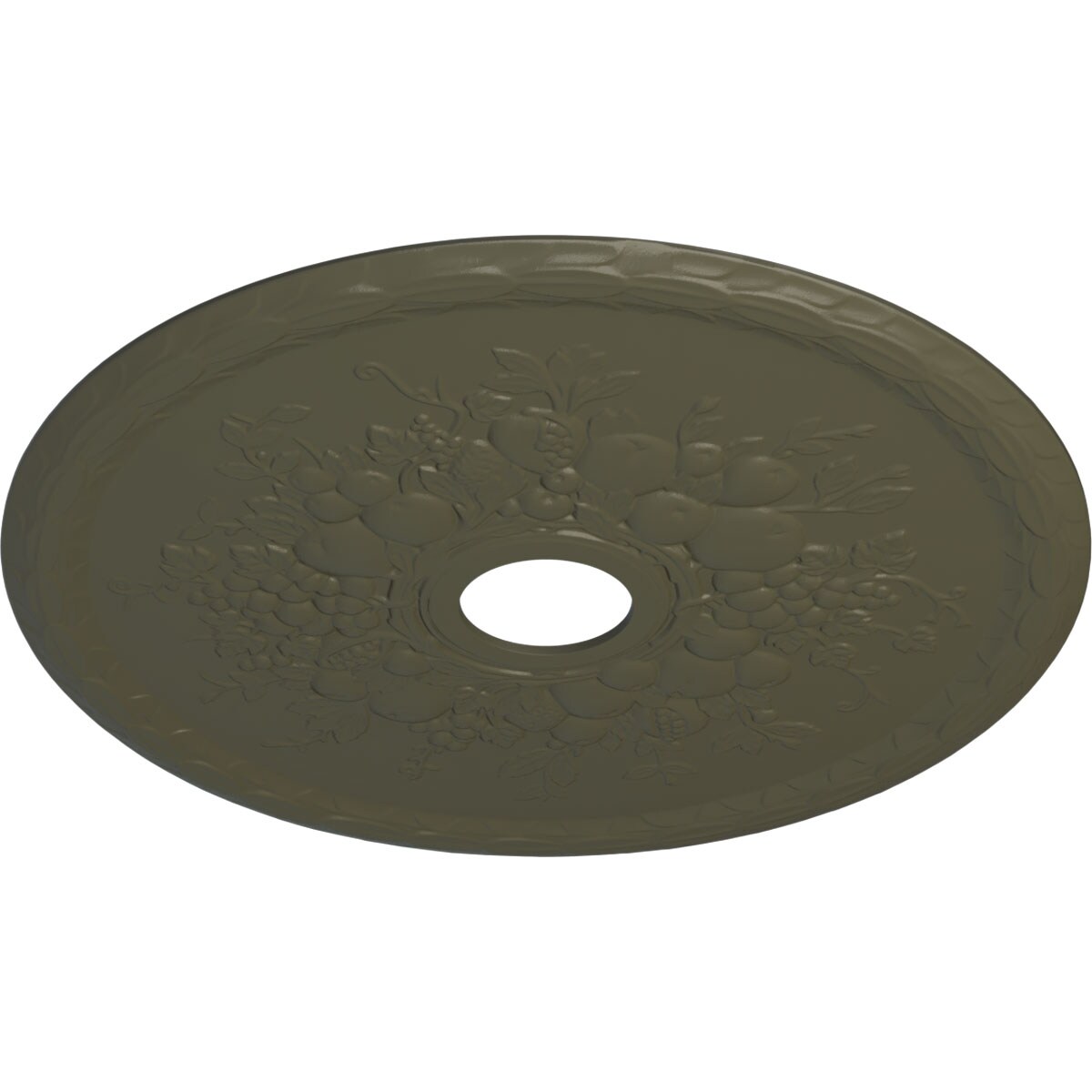 Ekena Millwork CM22GRWHF Ceiling-Medallions - View #2