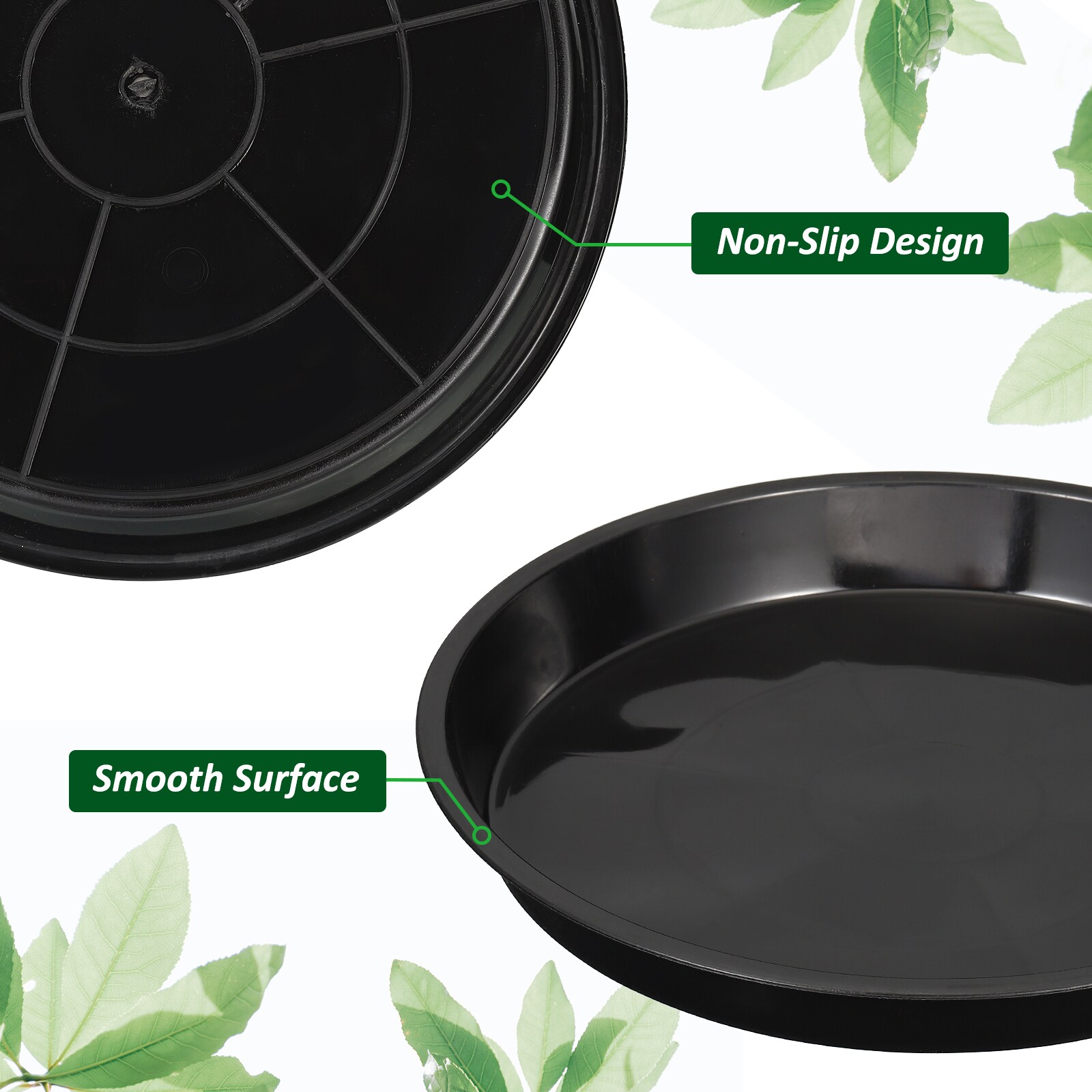 PATIKIL S26081901UX1719 Plant-Saucers - View #3