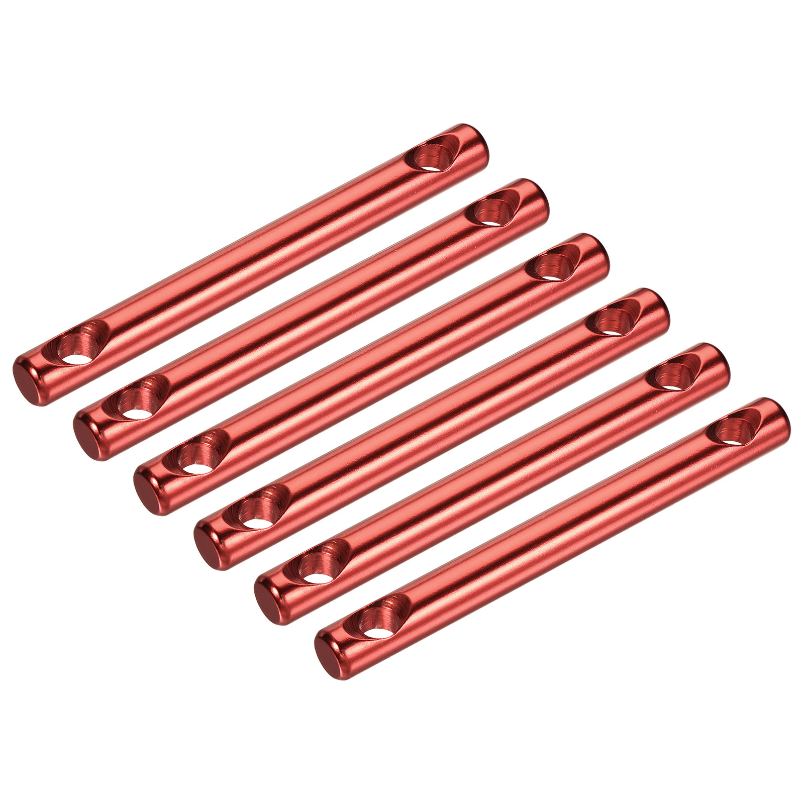 Unique Bargains - Tent Rope Adjusters 100mm 2 Hole Aluminum Alloy Tensioners Guyline Cord Fastene...