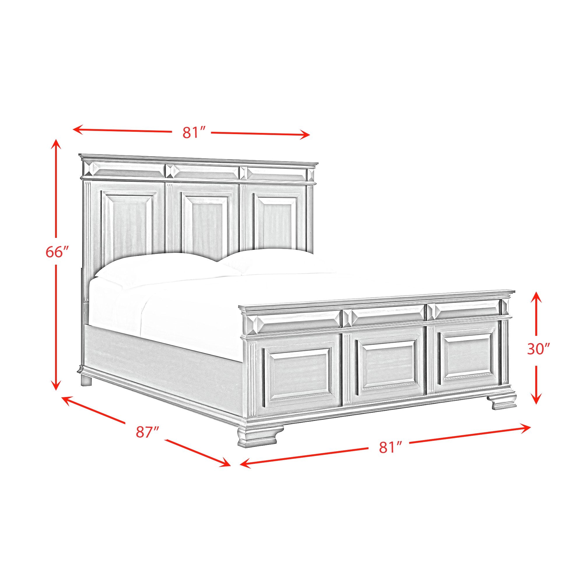 Picket House Furnishings B-10980-8-KB-3PC Bedroom-Sets - View #5