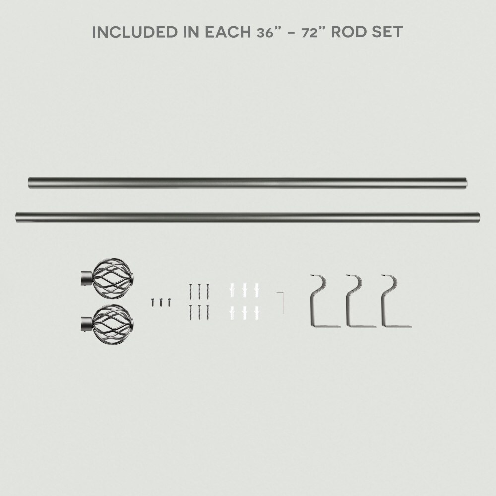 Exclusive Home ER1012-06-3672 Curtain-Rods - View #4