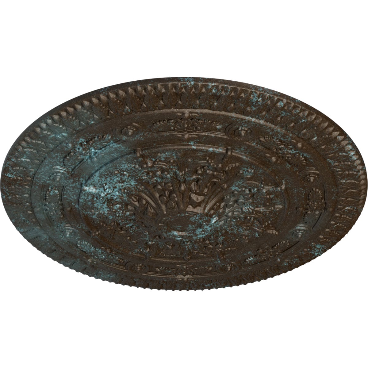 Ekena Millwork CM37NABBS Ceiling-Medallions - View #2