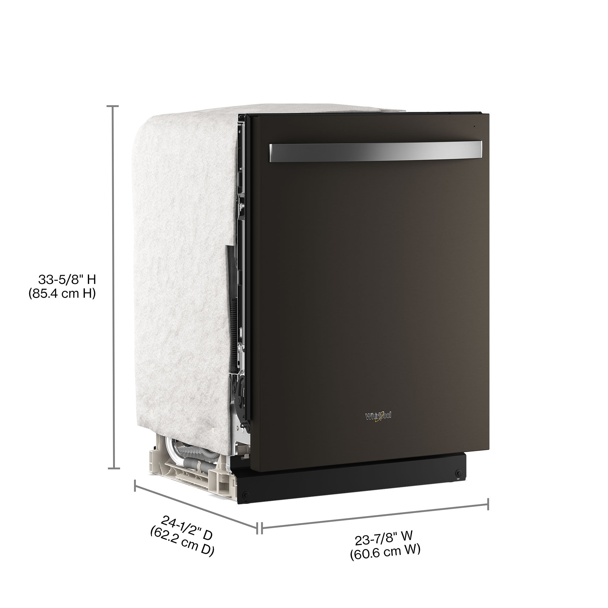 Whirlpool WDTS8024SV Builtin-Dish - View #3