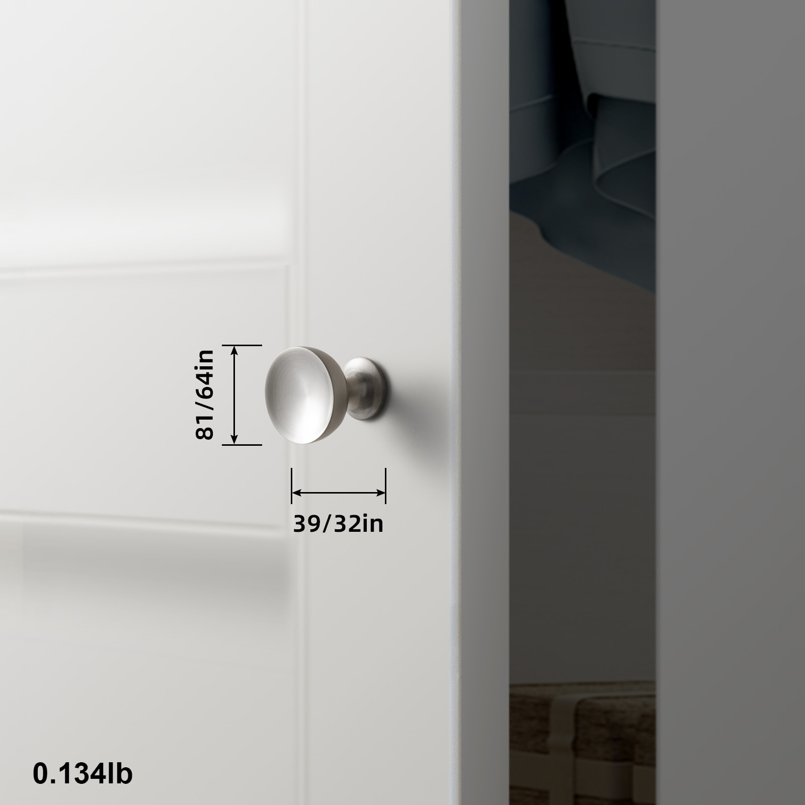 Miaokesen 9609LN-DK-6 Cabinet-Knobs - View #2