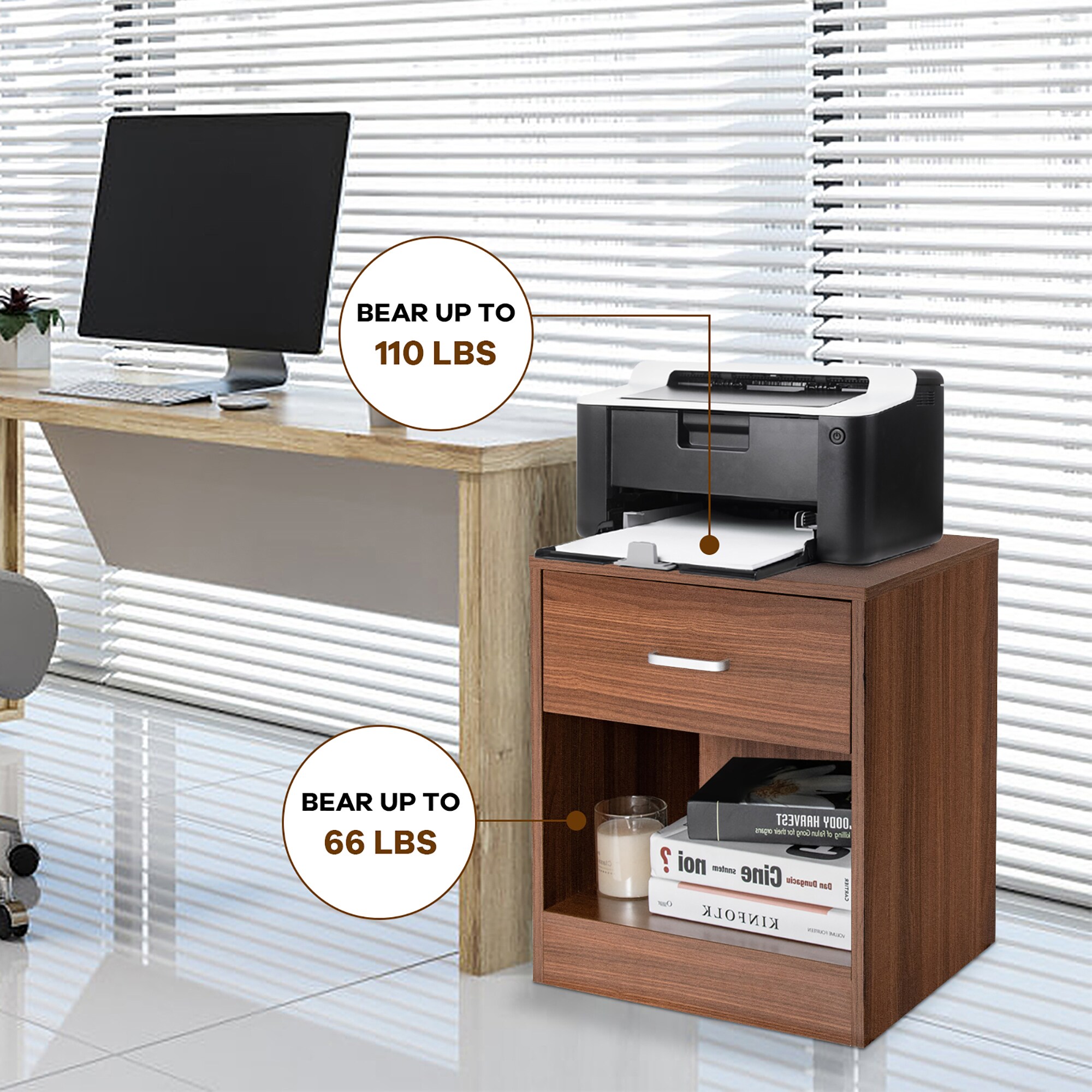 Costway SXL00072 nightstands - View #7