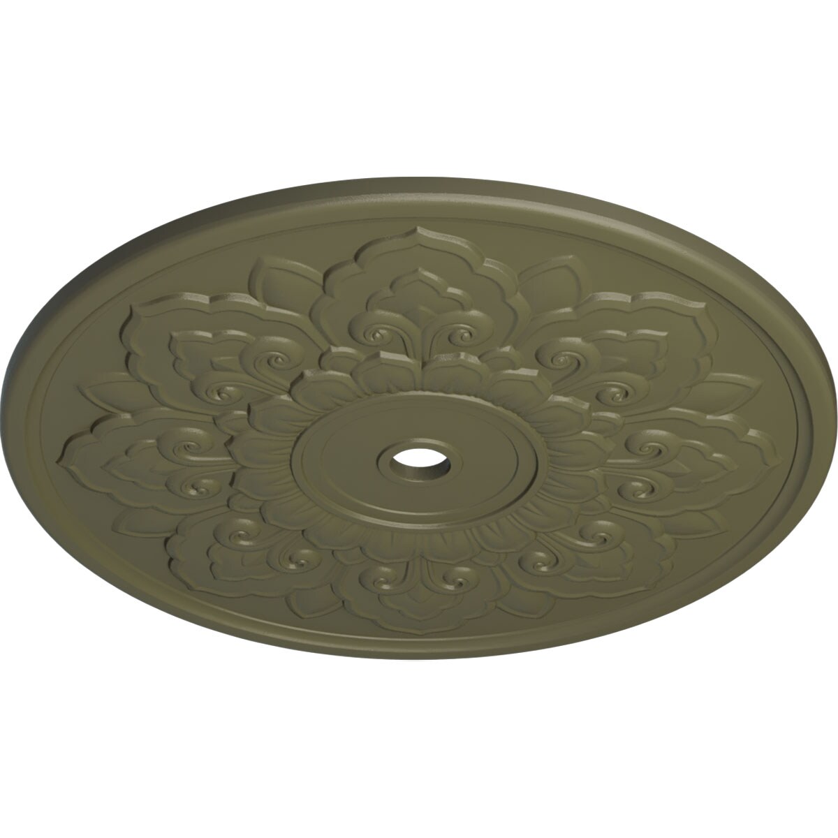 Ekena Millwork CM50LOSSF Ceiling-Medallions - View #2