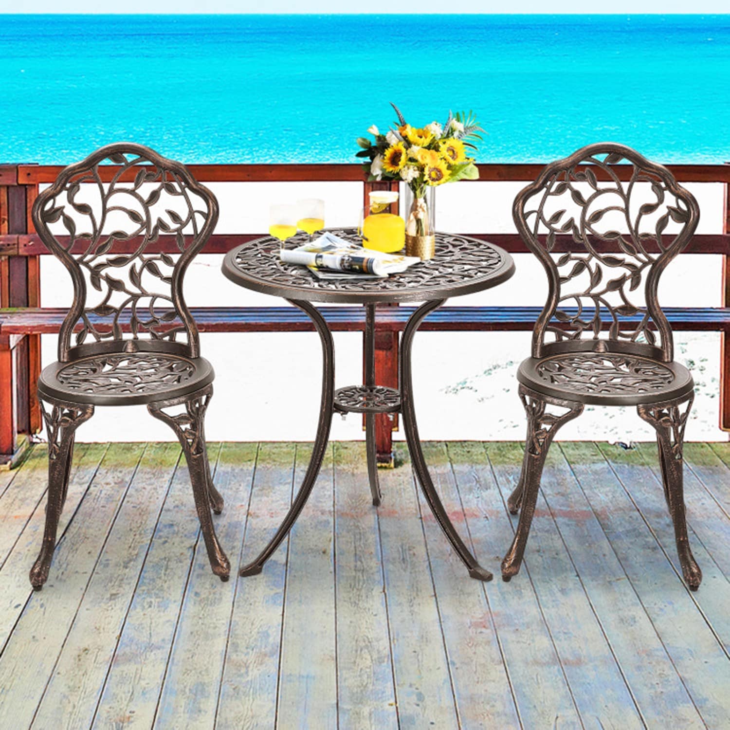 Mondawe HFZY-01-B Patio-Dining-Sets - View #2