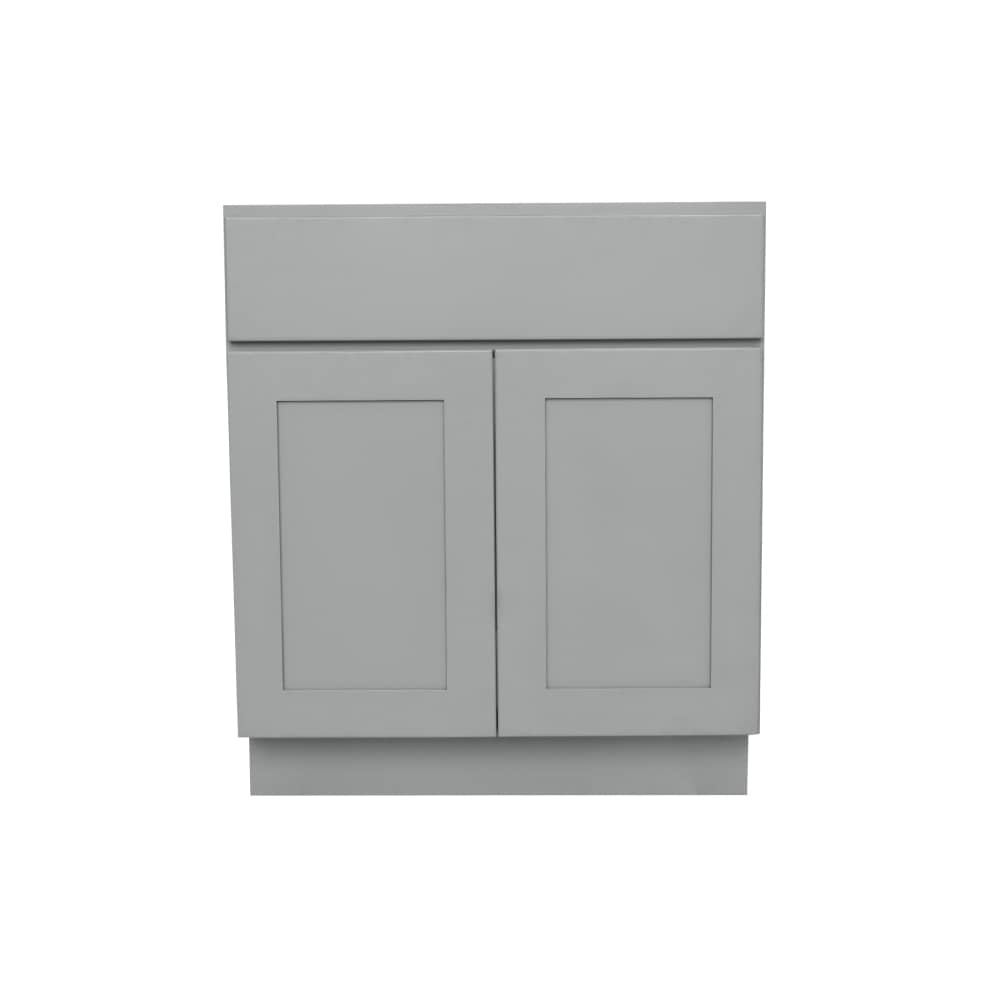 RELIABILT Overlake 36-in W x 34.5-in H x 24-in D Gray Sink Base Ready ...