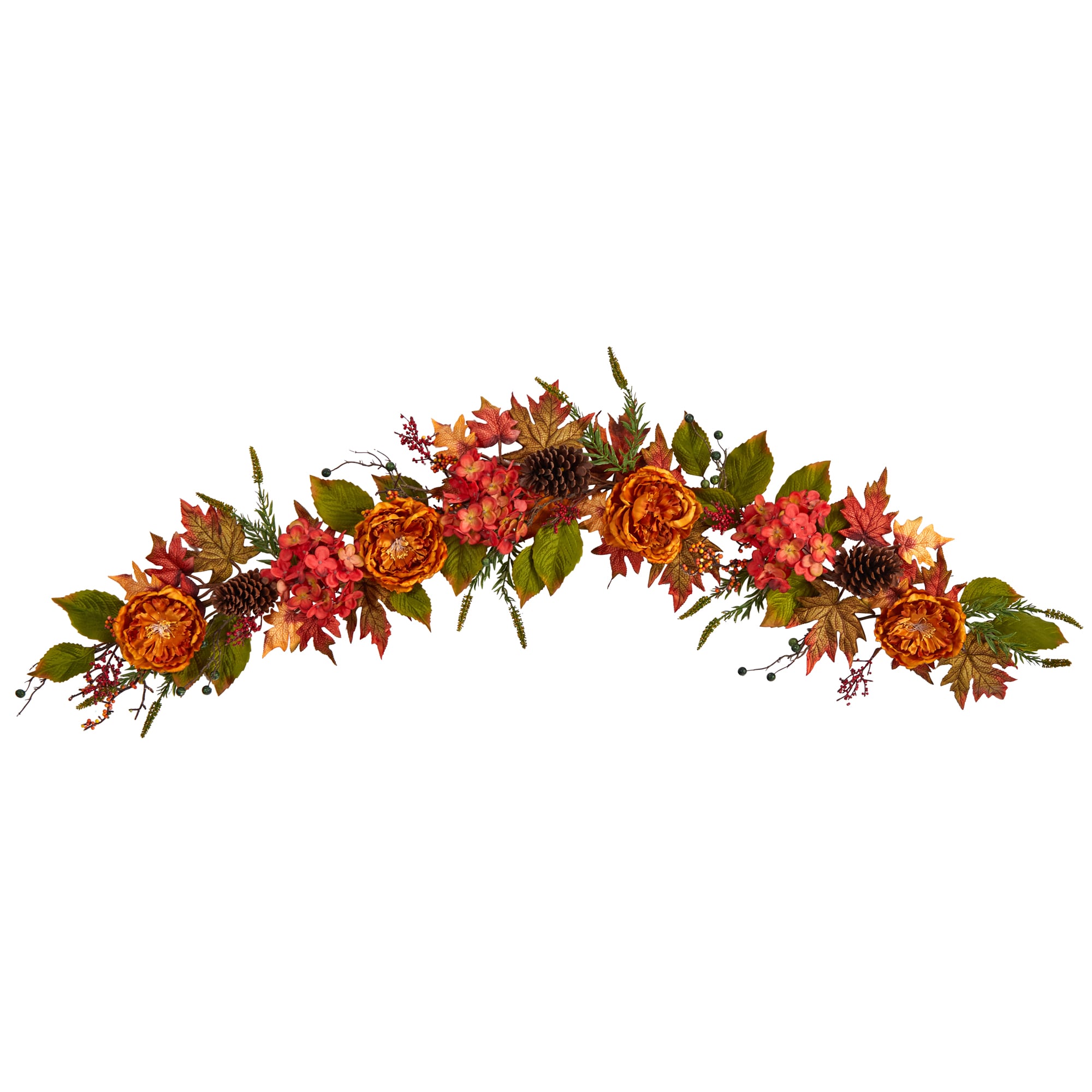 Nearly Natural W1230 6-ft Harvest Artificial Garland