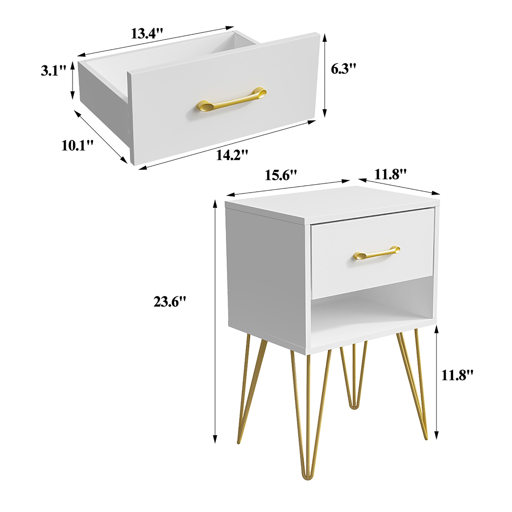 FUFU&GAGA LJY-KF210045-01 nightstands - View #12