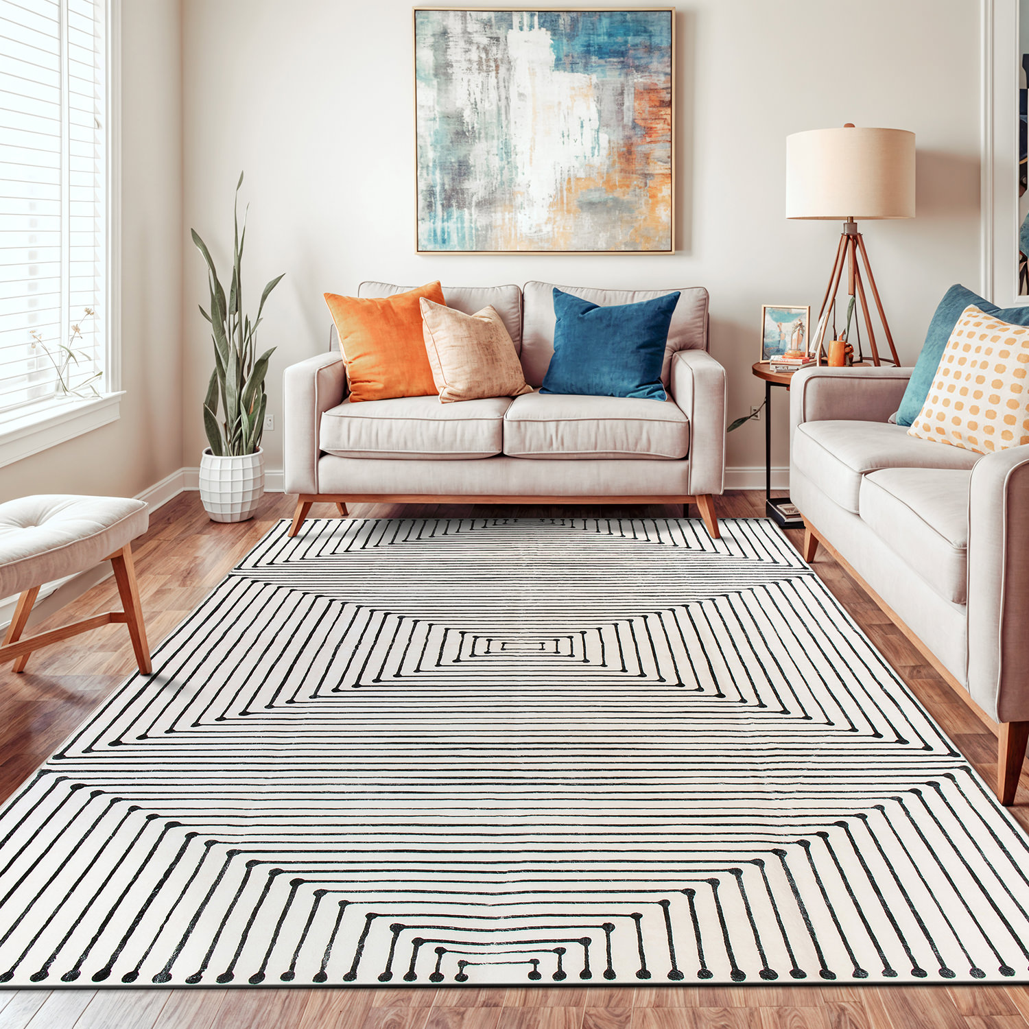 World Rug Gallery WR73IVORY9X12 rugs - View #2