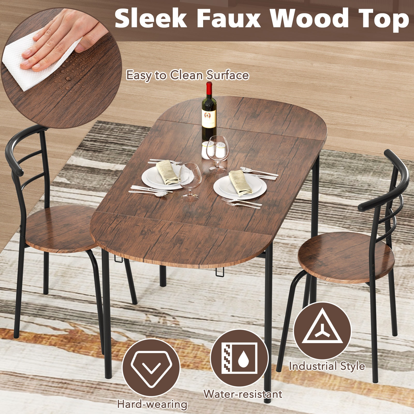 Poinic CWJ57803BN Dining-Sets - View #7