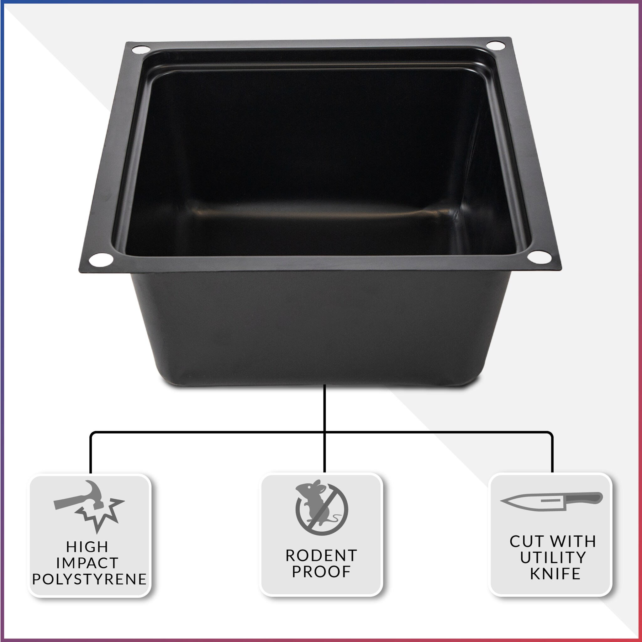 American Built Pro 1313 P12 Tub-Drain-Accessories - View #4