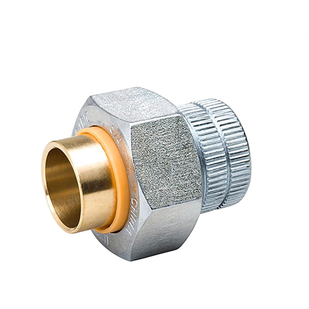 Proline Series 3/4-in x 3/4-in Threaded Dielectric Union Fitting in the  Brass Fittings department at