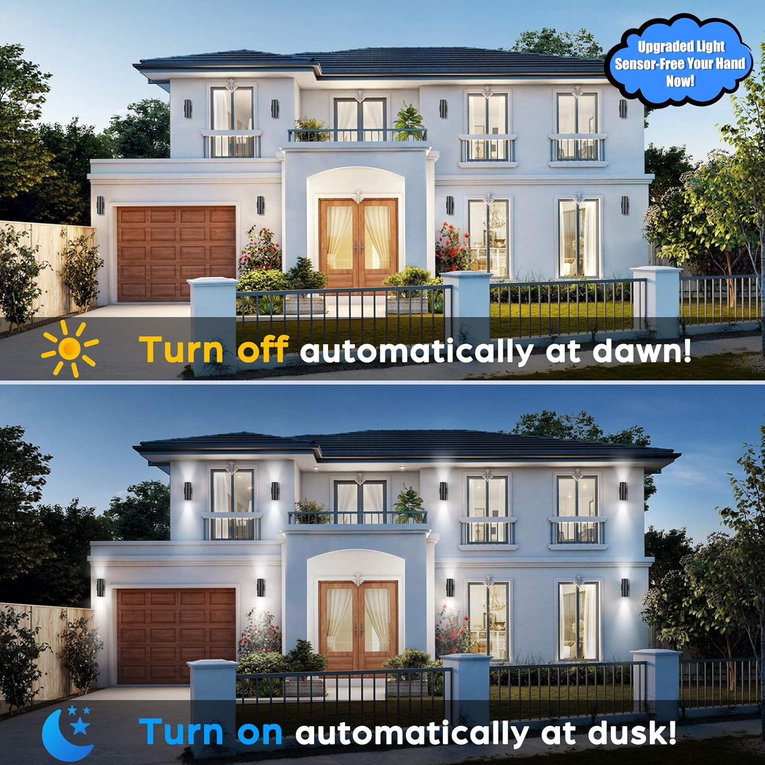 Nordic Hygge YQ-W6069-BK-02 Outdoor-Wall-Lighting - View #2