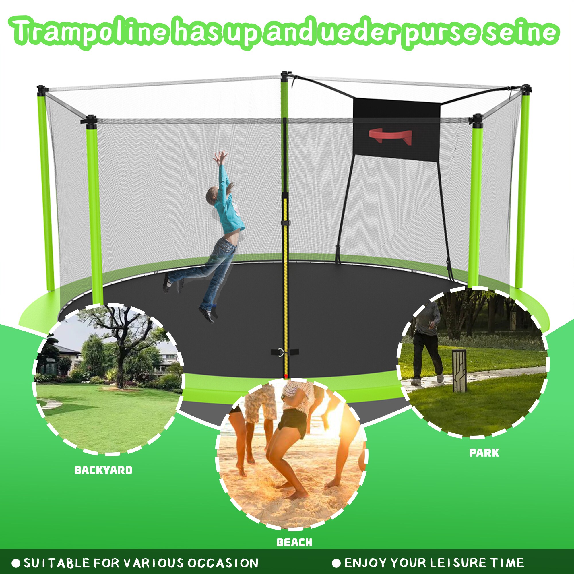 Tp 2024 trampoline 14ft