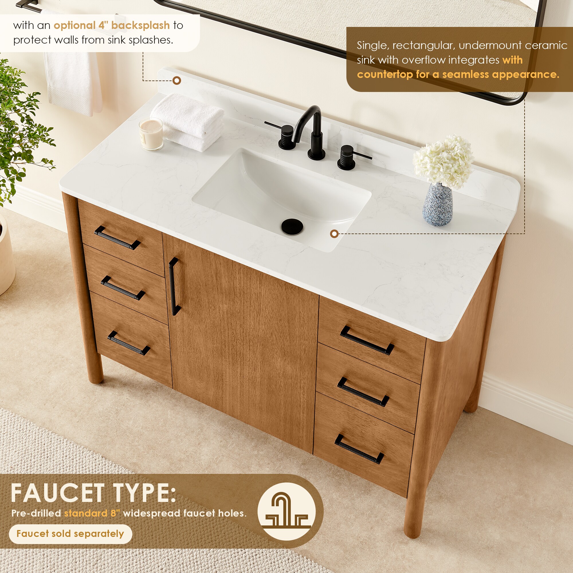 Altair 578048-MB-GW-NM Bath-Vanity-Combo - View #8