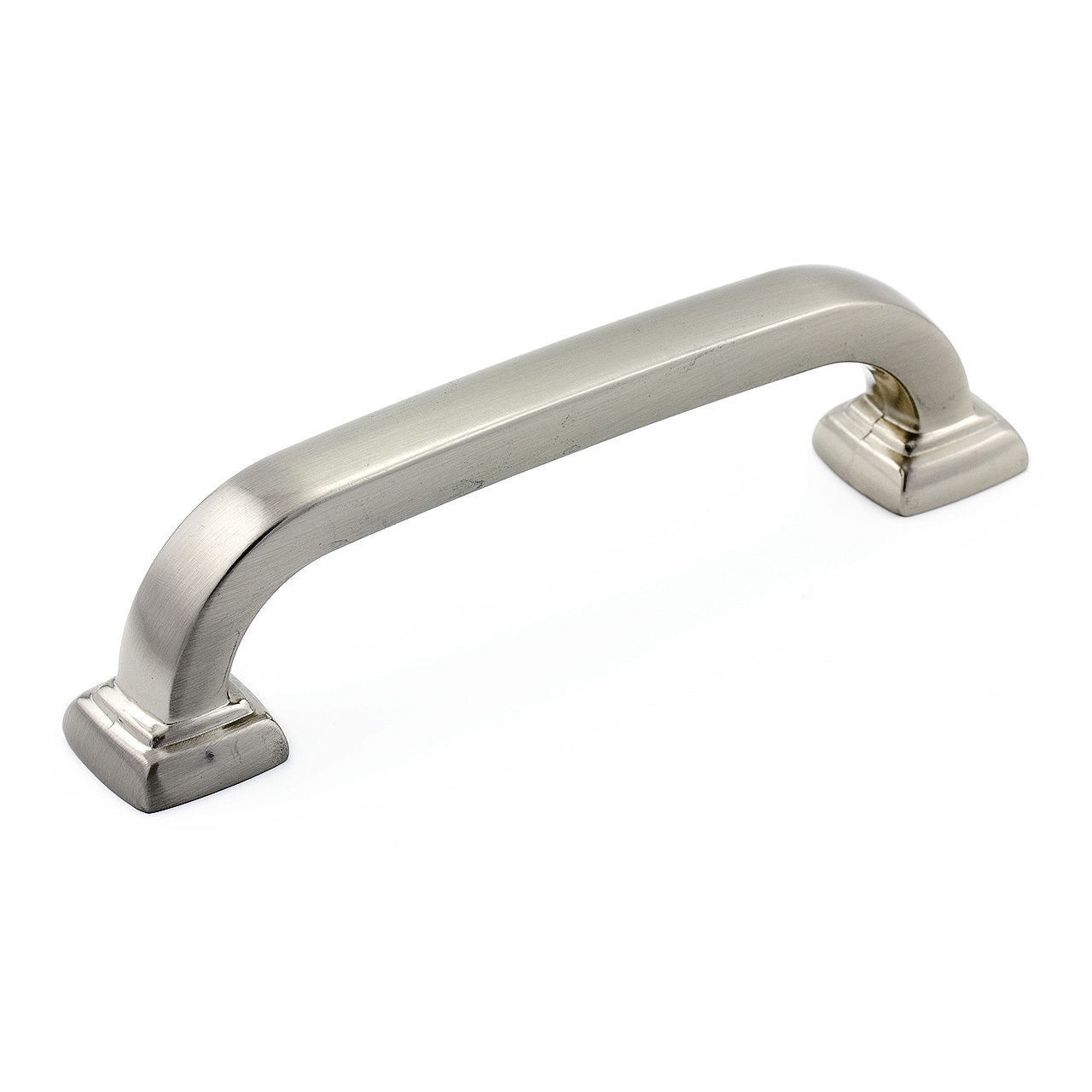 Richelieu BP81596195 Vaughan 3-3/4-in , 96mm Center to Center Brushed Nickel Arch Handle