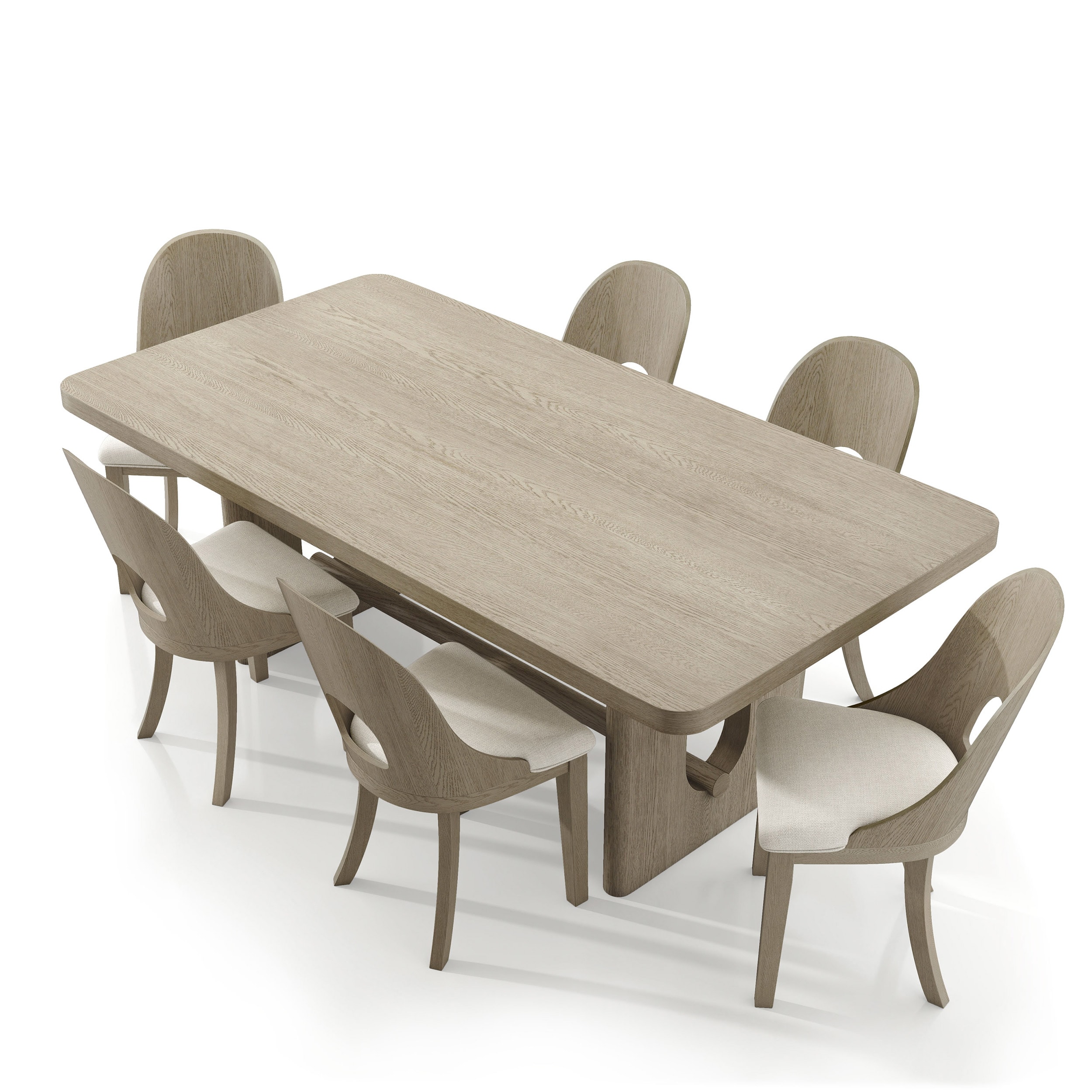 Furniture of America IDF-39004AKT7PC Dining-Sets - View #8