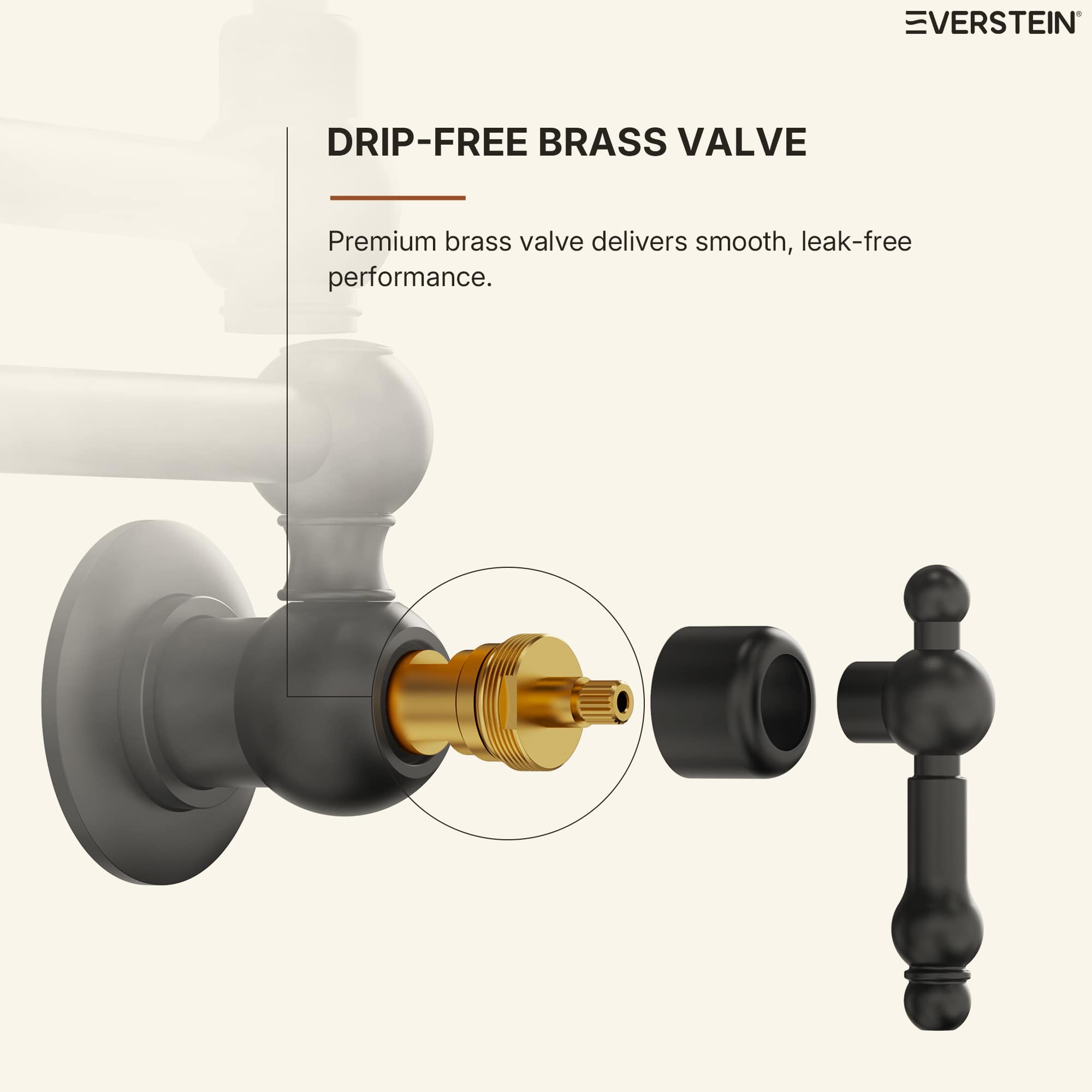 EVERSTEIN SFS-1128-BK Kitchen-Faucets - View #7