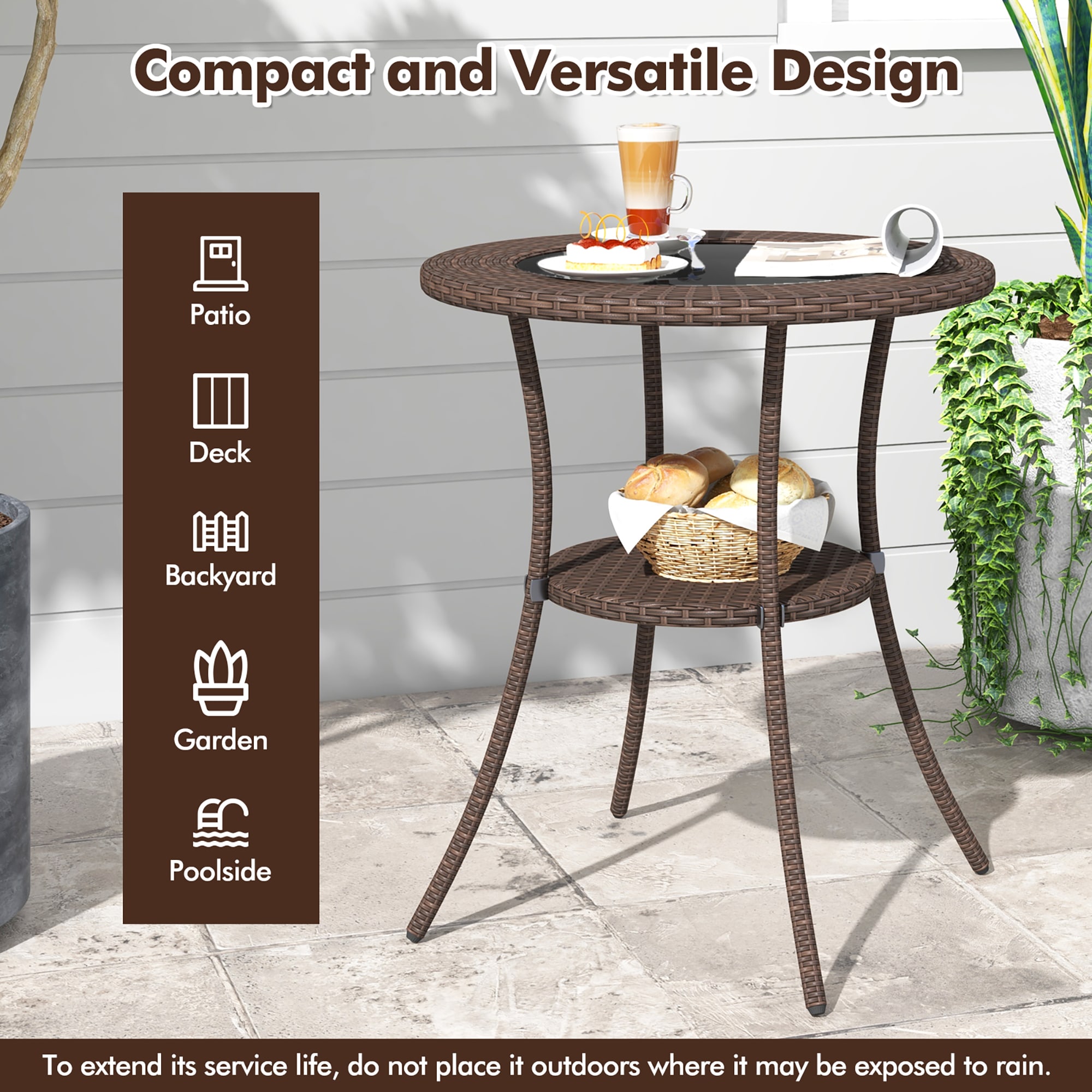 Costway JLRP00038 Coffee-Tables - View #3