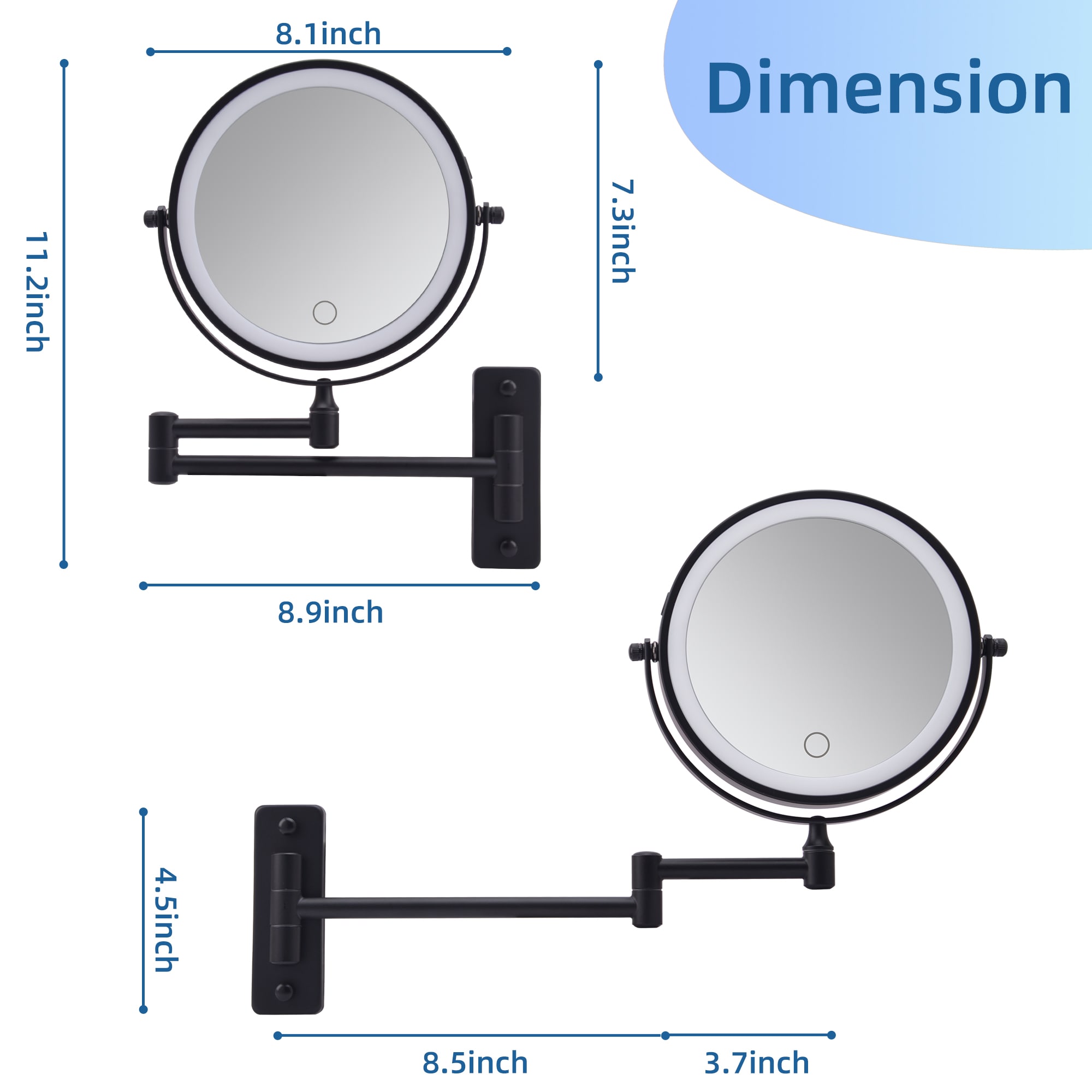 SINOFURN SYD8700108SL Decor-Mirrors - View #3