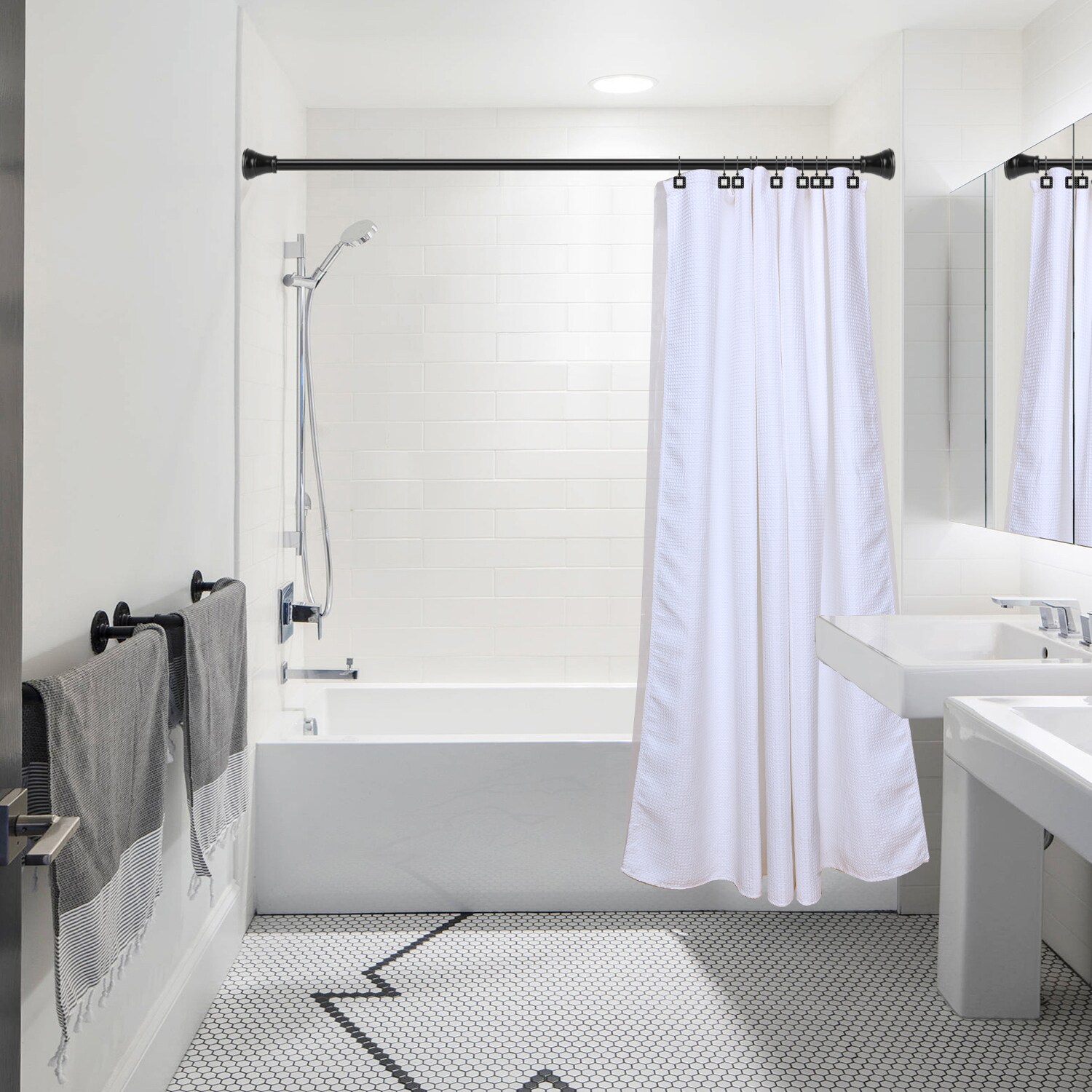 Utopia Alley HK22BK Shower-Rings-Hooks - View #7