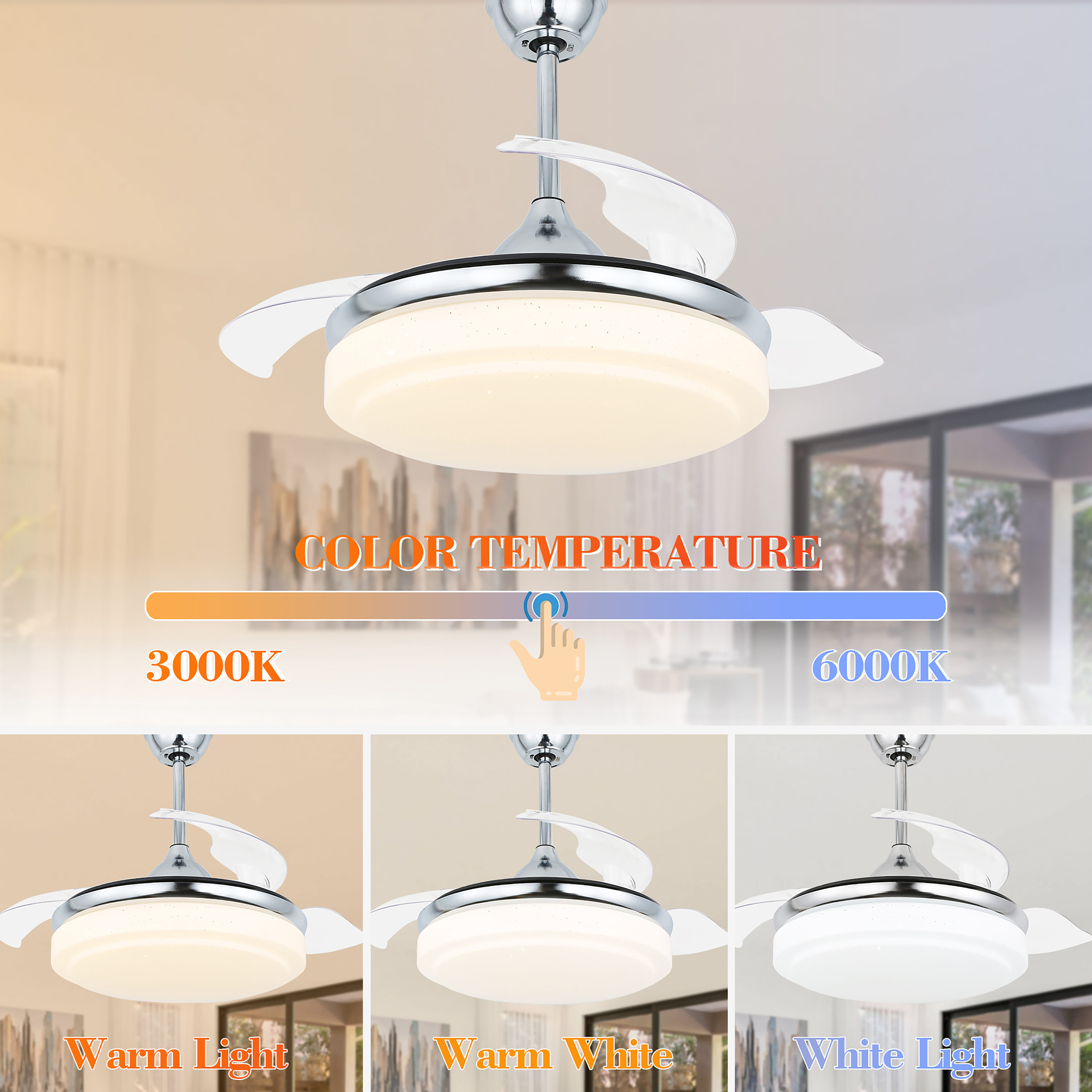 Bella Depot DC4262-C Ceiling-Fans - View #7