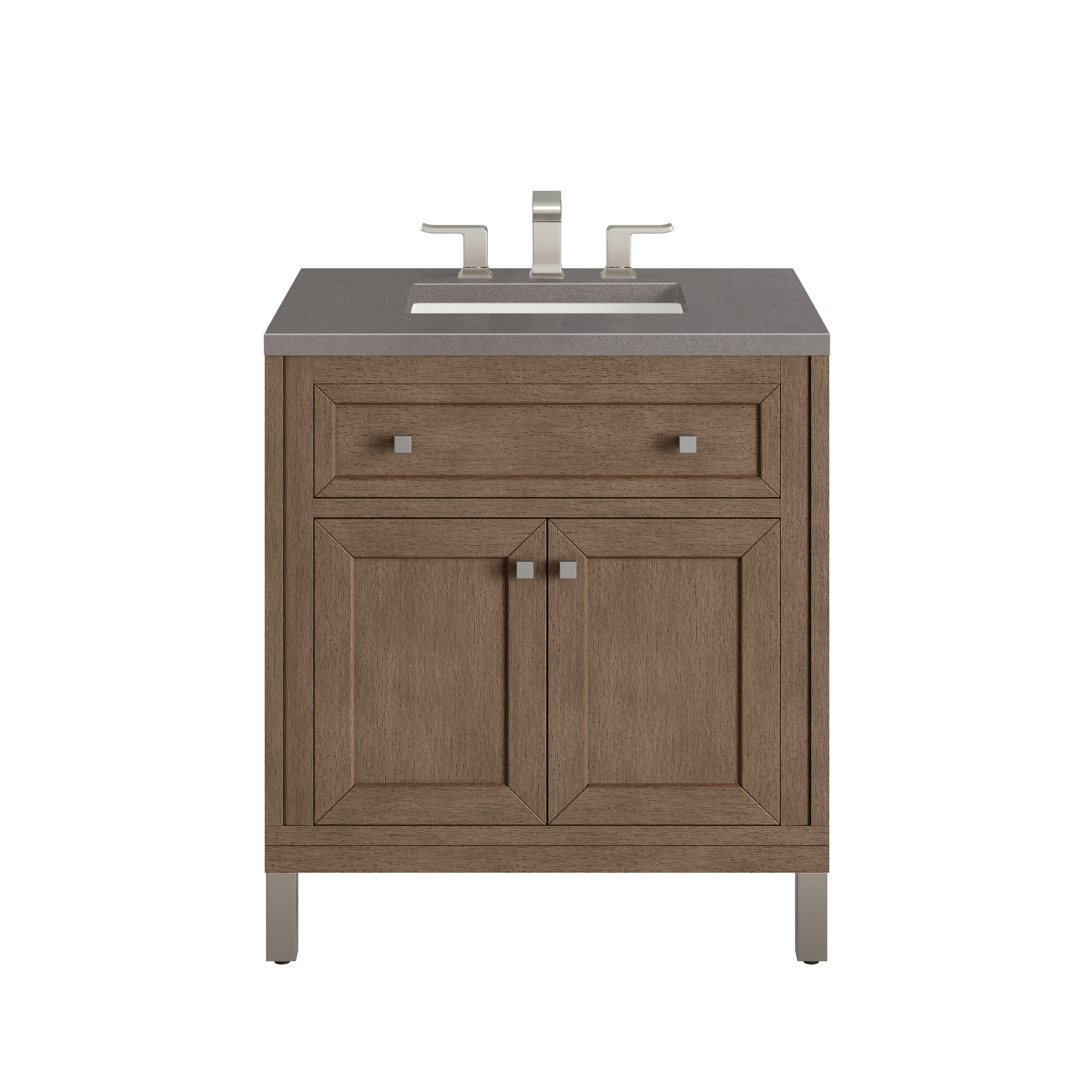 James Martin Vanities 305-V30-WWW-3GEX Bath-Vanity-Combo - View #2