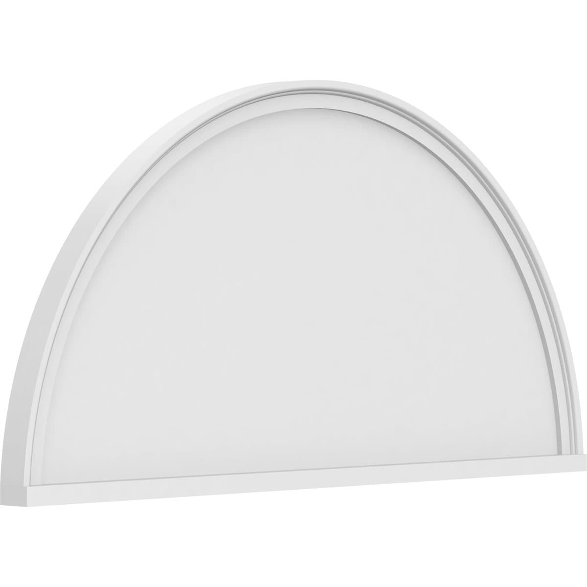 Ekena Millwork PEDPS044X220HRO00 44-in W x 22-in L PVC Pediment