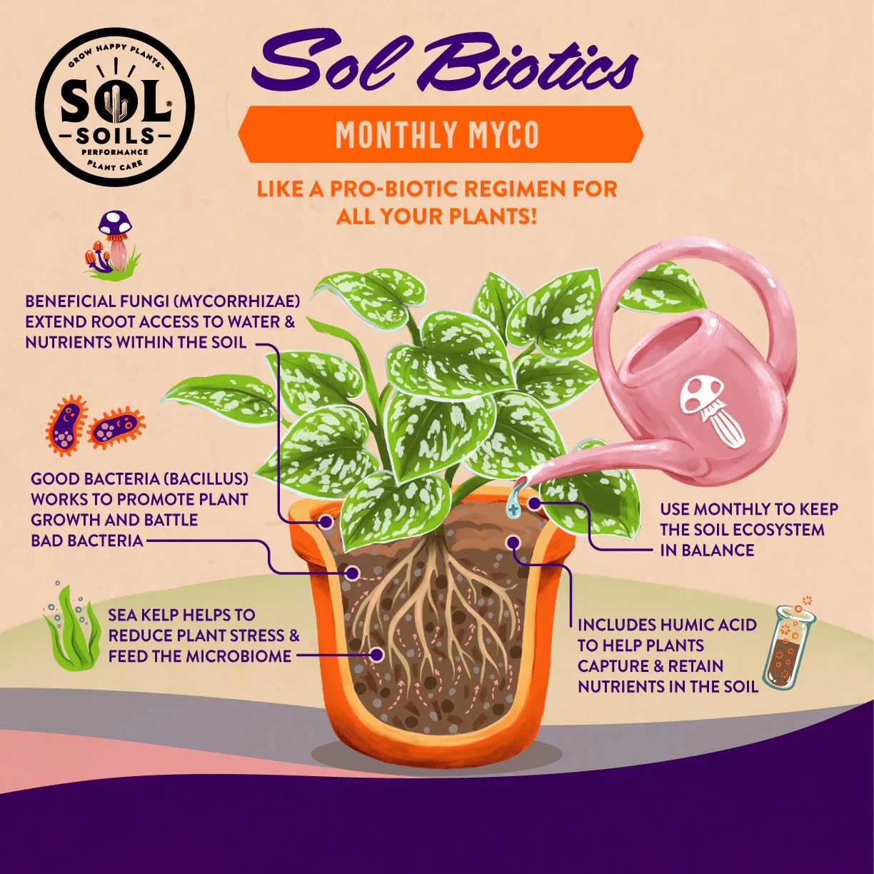 Sol Soils Sol Biotics Monthly Myco - Mycorrhizal Fungi with Beneficial ...