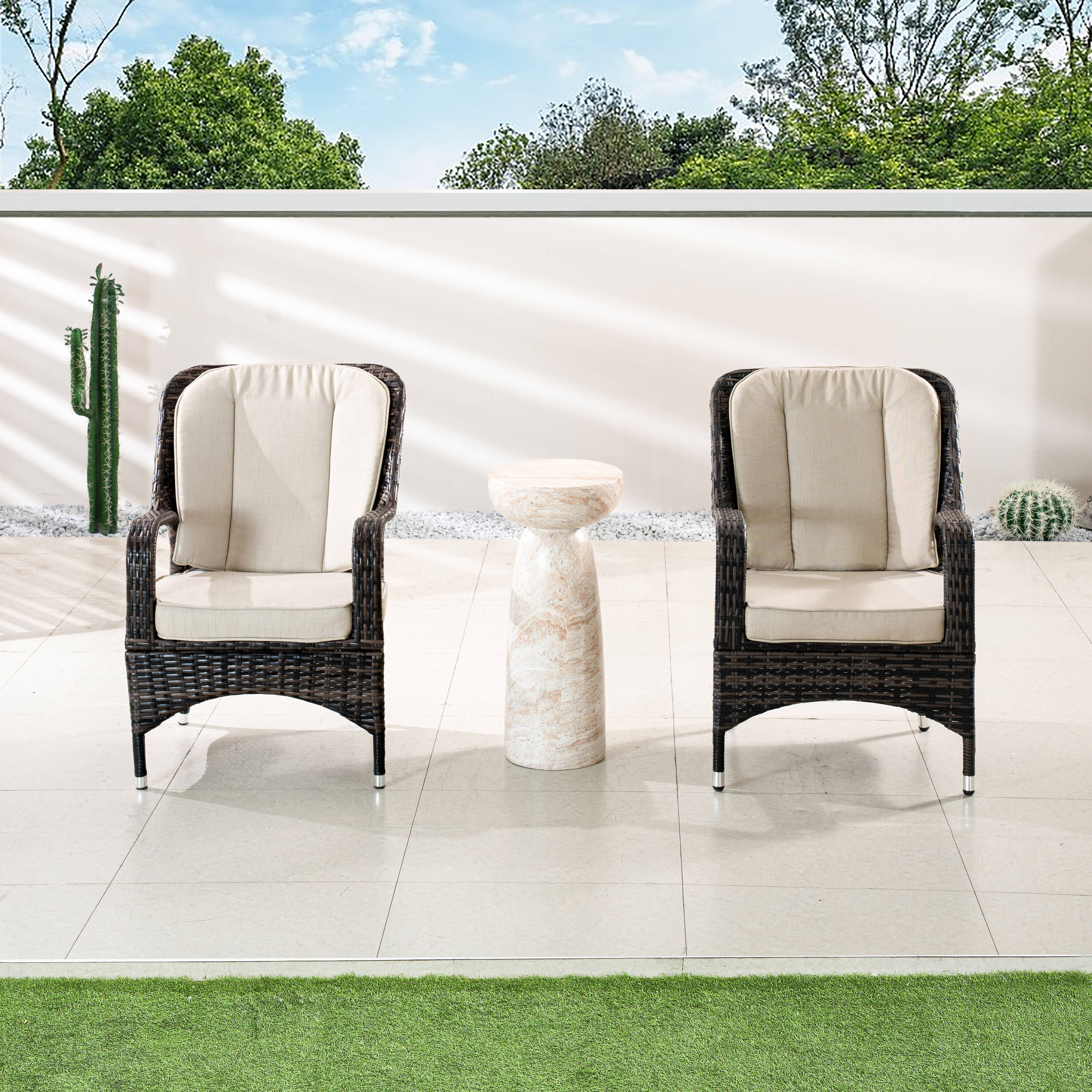 Direct Wicker DWC-230018ST009B Patio-Conversation-Sets - View #4
