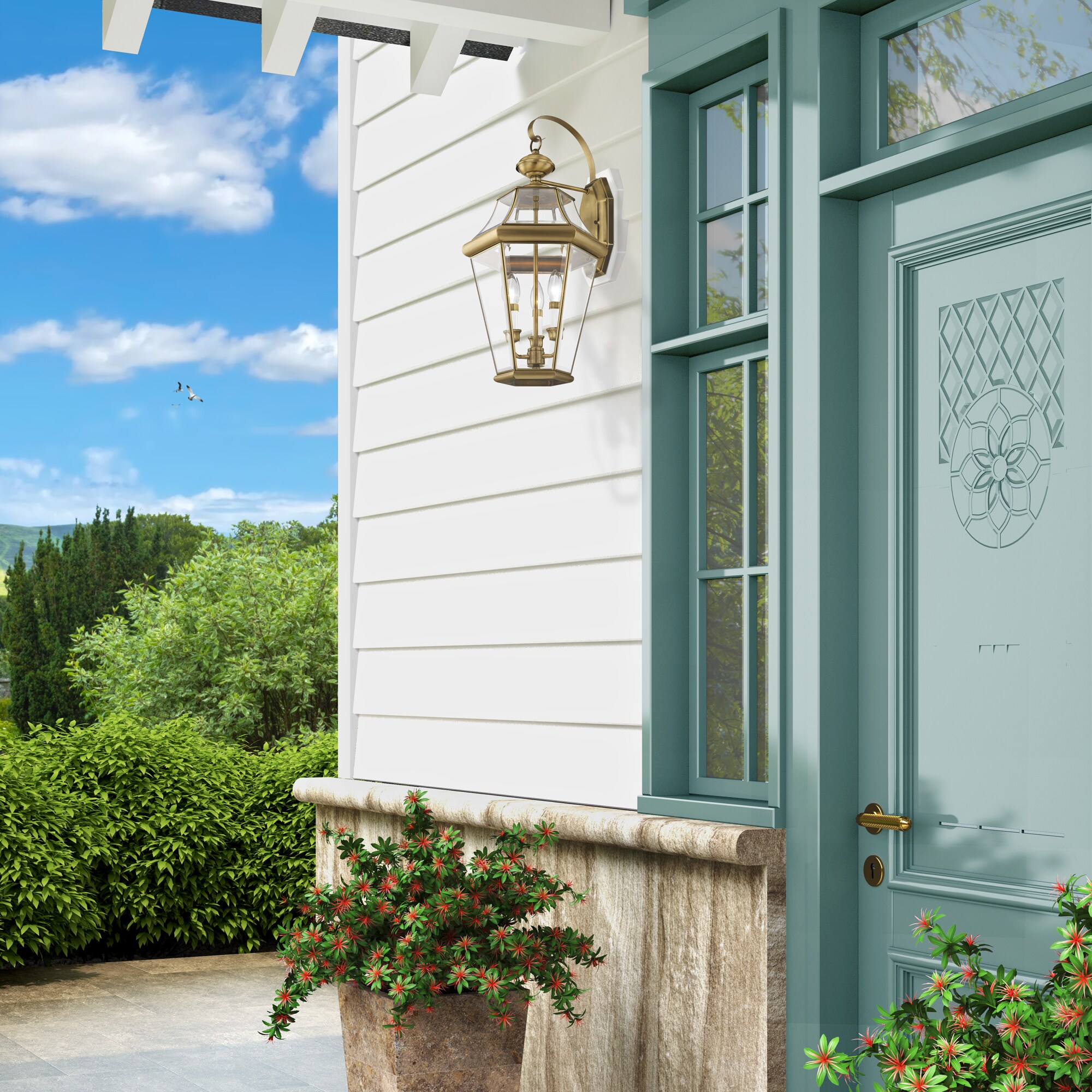Livex Lighting 2361-01 Outdoor-Wall-Lighting - View #8