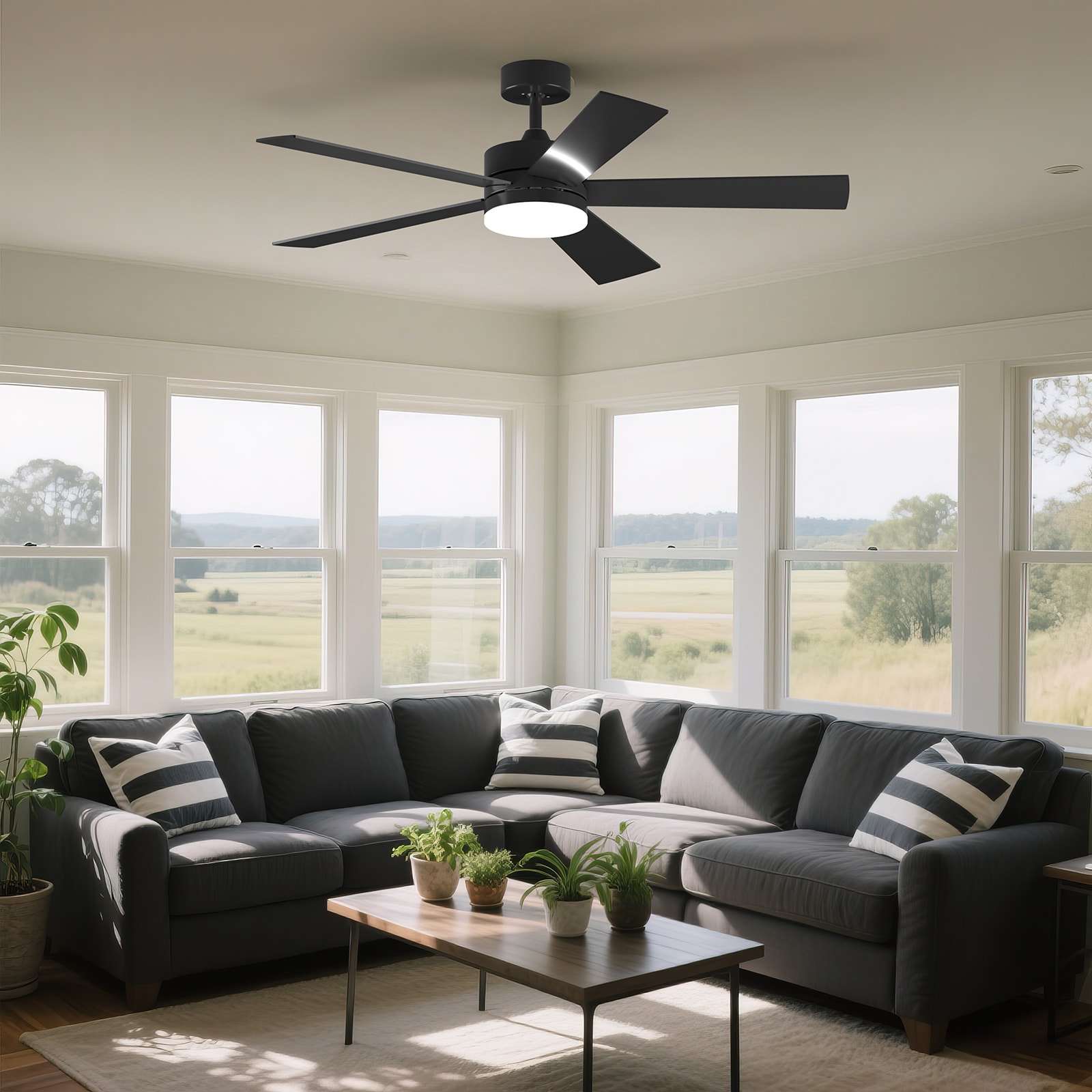 COWSAR LSCF-FL9220-BLACK Ceiling-Fans - View #16