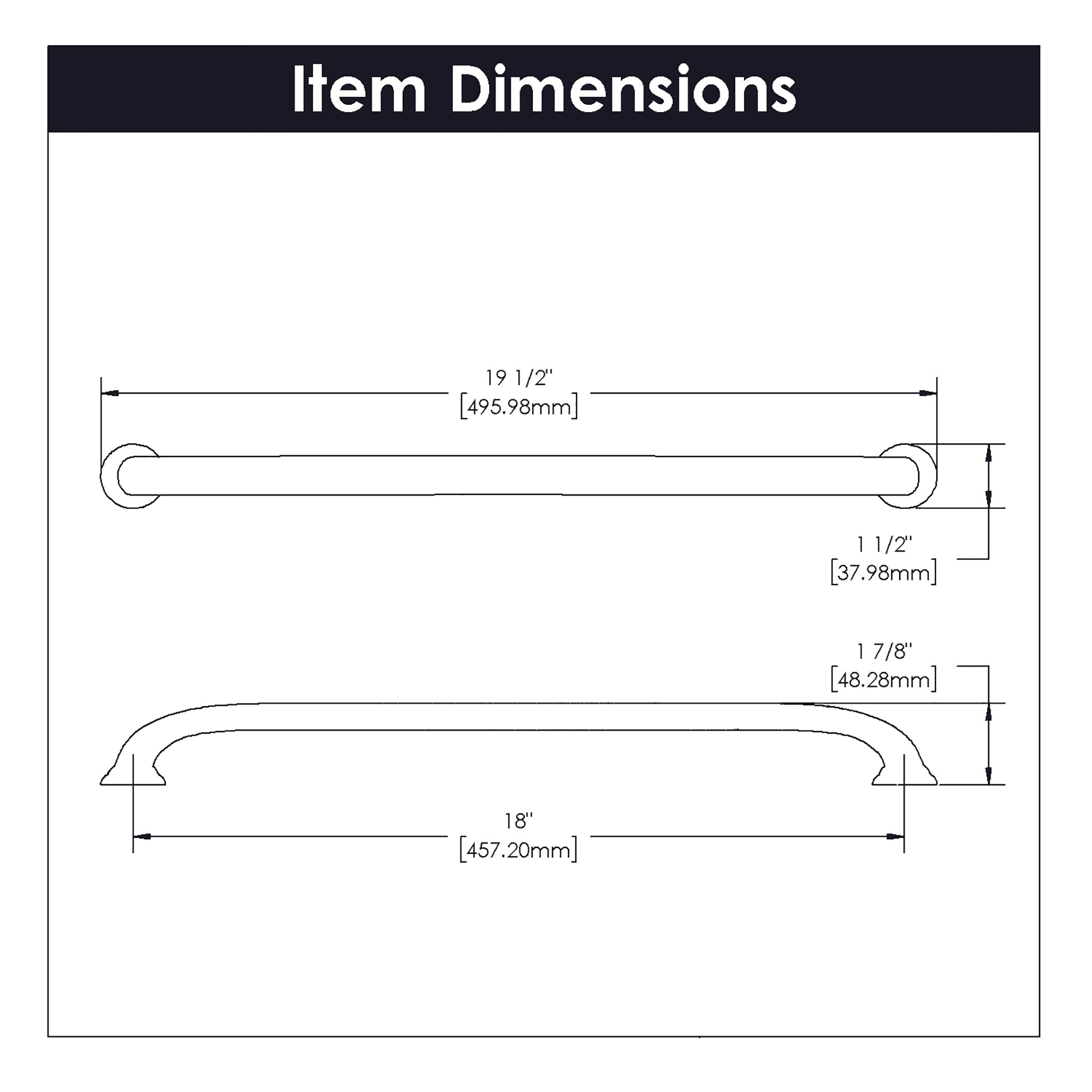Hickory Hardware P3008-VBZ-5B Cabinet-Pulls - View #4