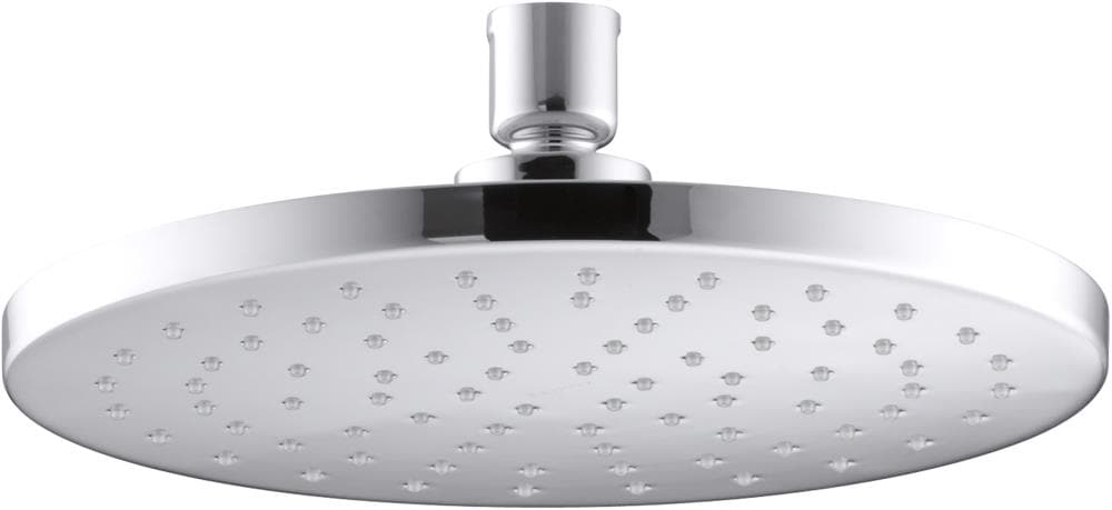 8" Polished Chrome Round Rainhead Wall Mounted Shower