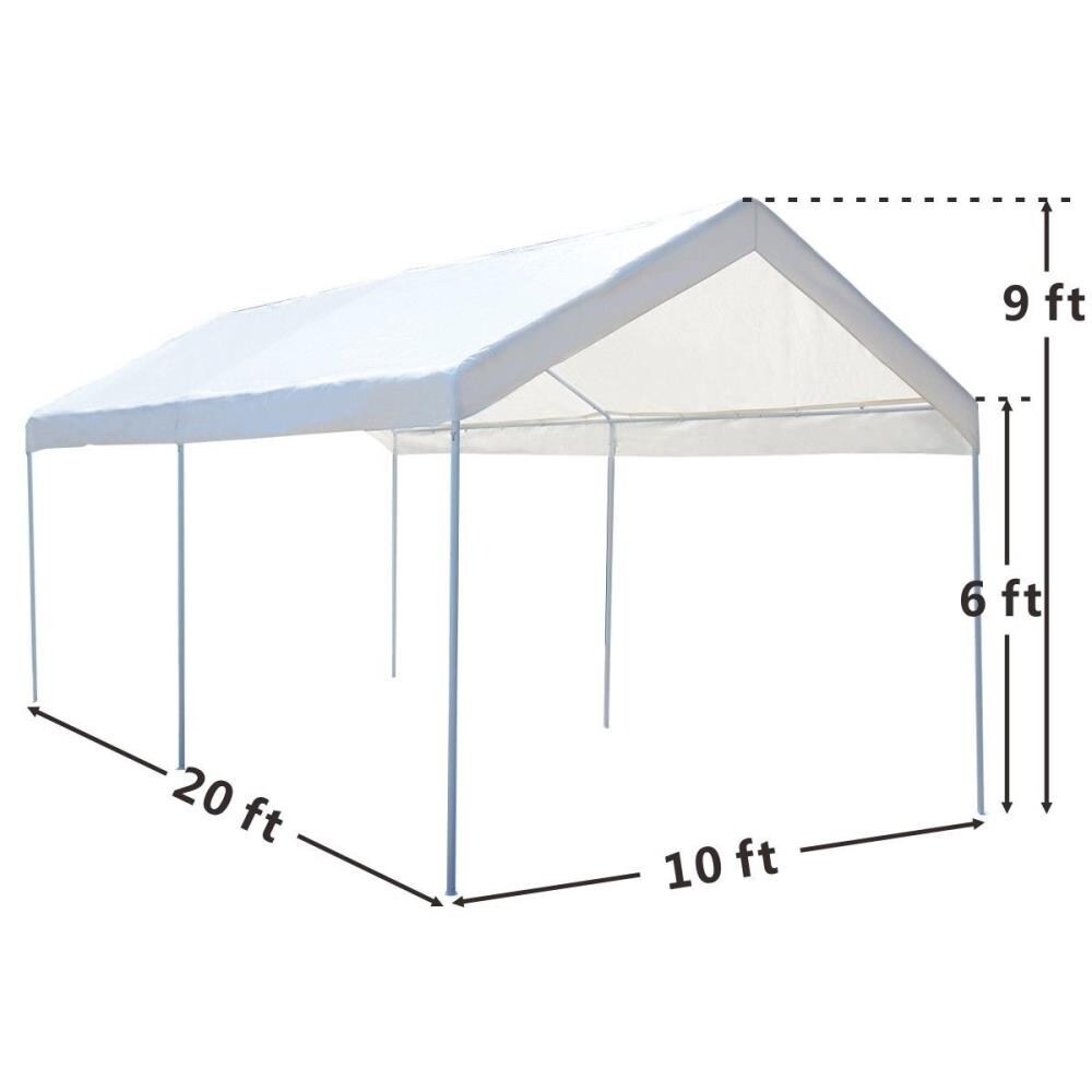 Classic® 10×20 Instant Canopy Basic Kit (Steel Frame) – Caravan Canopy