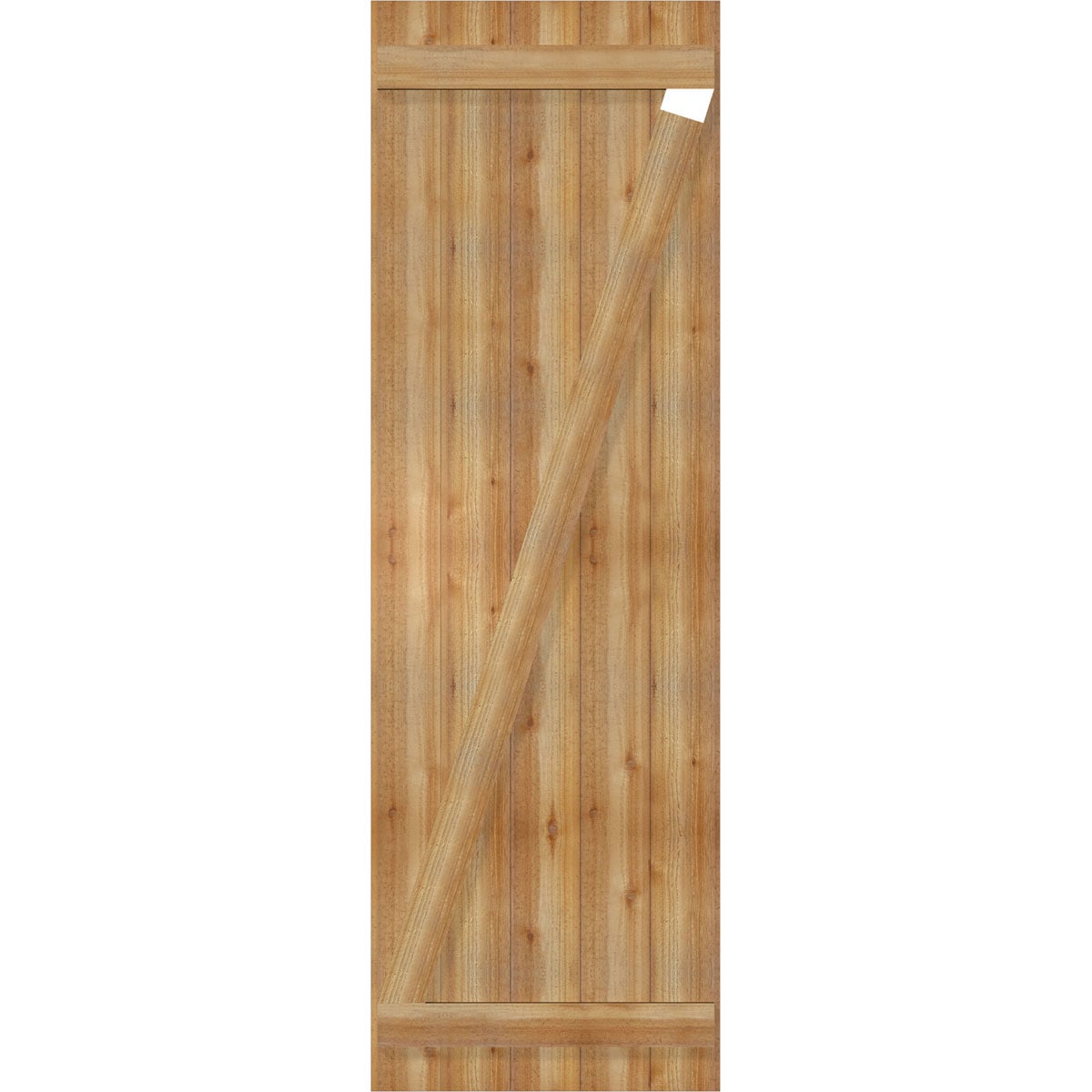 Ekena Millwork RBJ06Z26X084RWR Exterior-Shutters - View #5