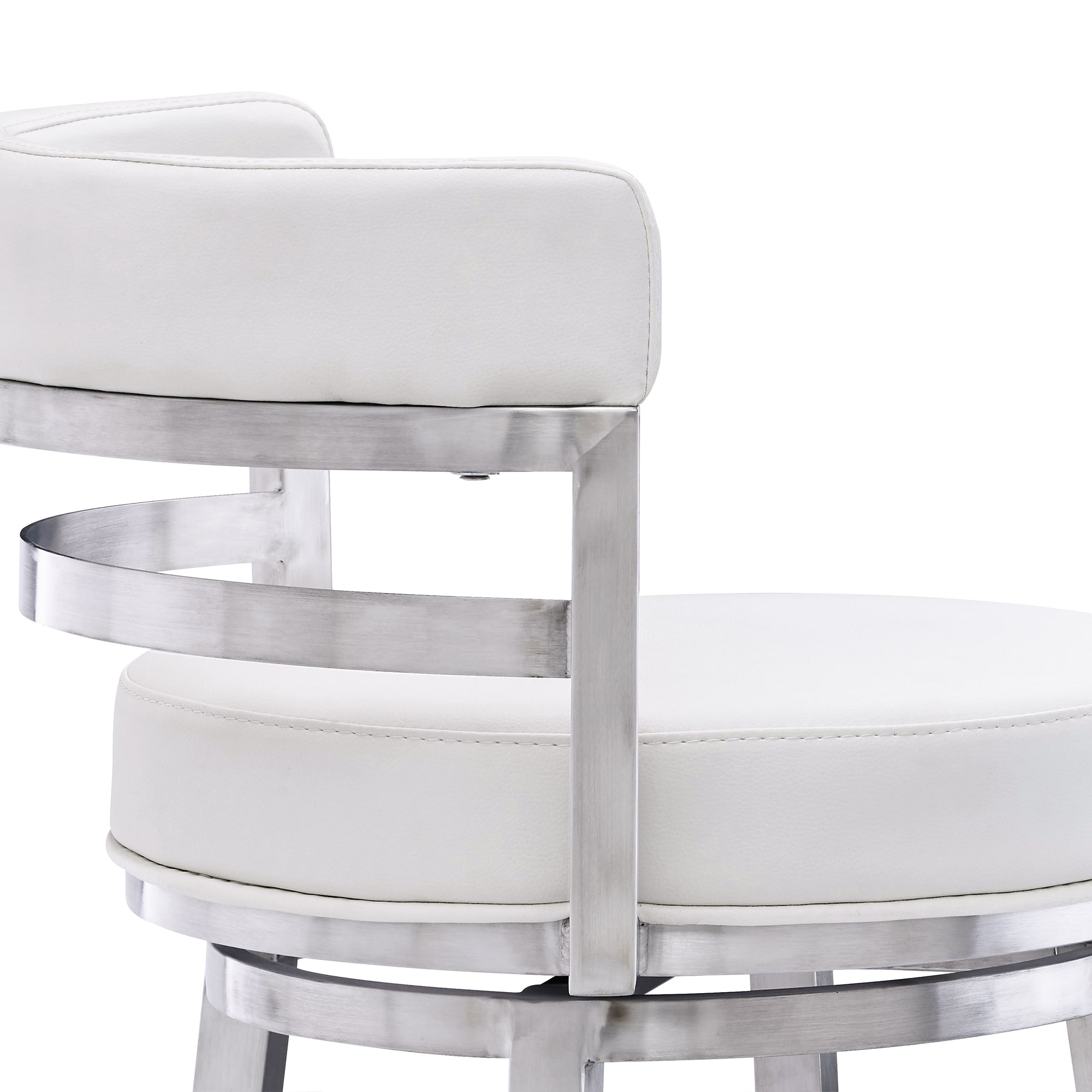 Armen Living LCMABABSWH30 stools - View #5