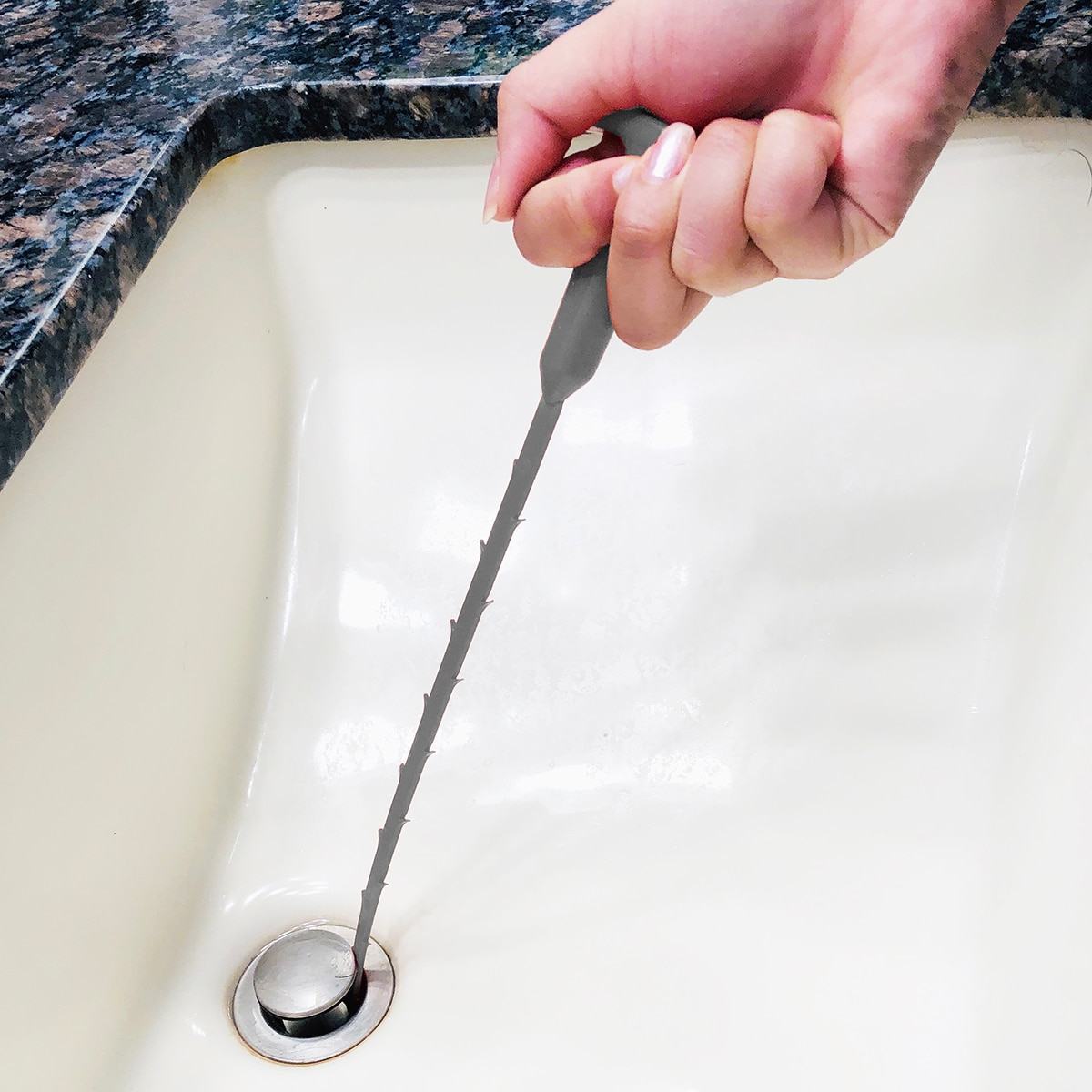 Sink Wizard™ Drain Clog Removal Tool - As Seen On TV Tech