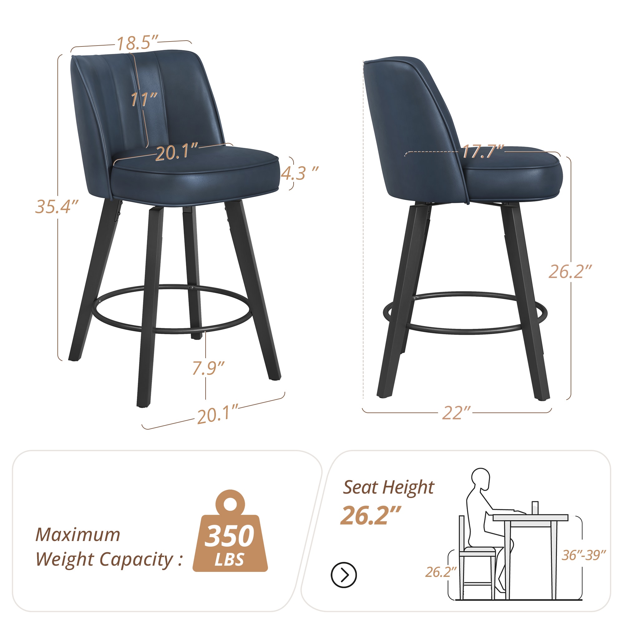 LUE BONA YB-162-03LS stools - View #2