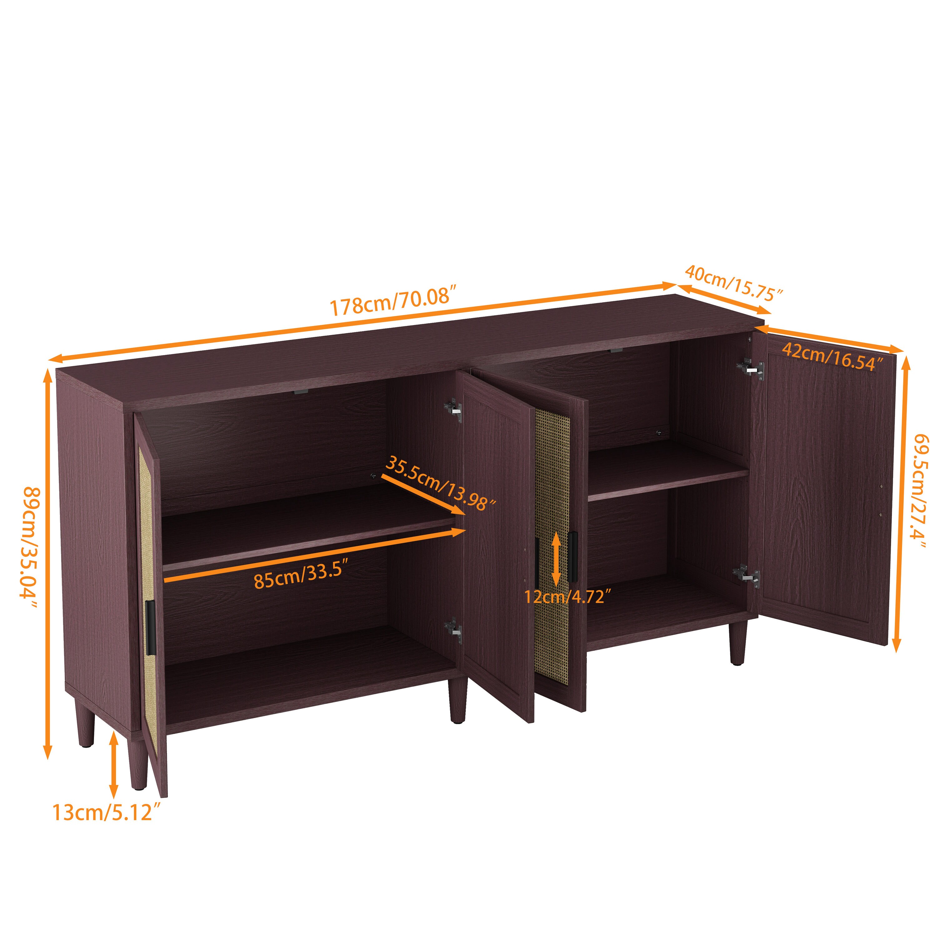 LIVIZA GIZ-NTX3232BK Dining-Kitchen-Storarge - View #3