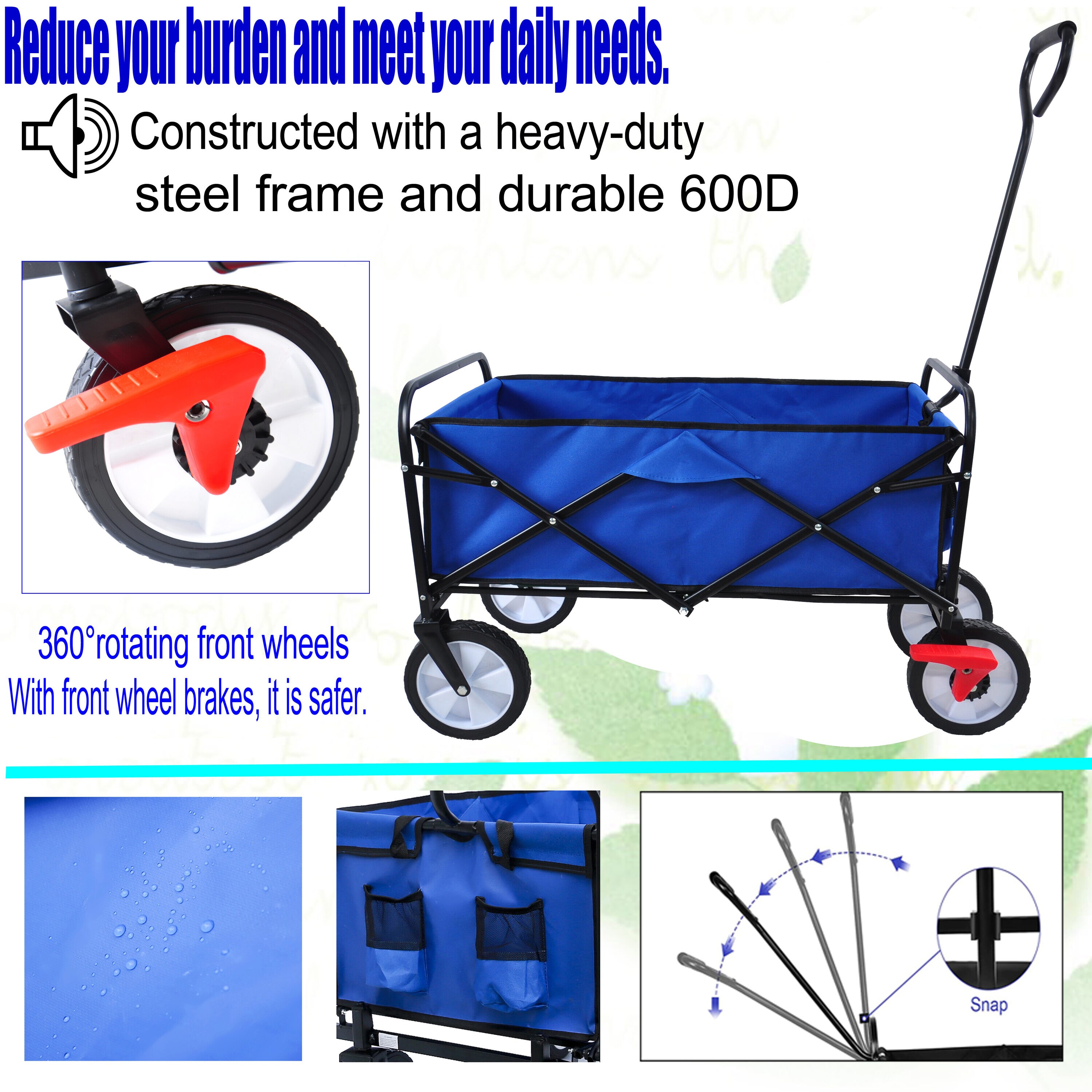 AHIOU HOME ZAAHG-46295C Yard-Carts - View #9