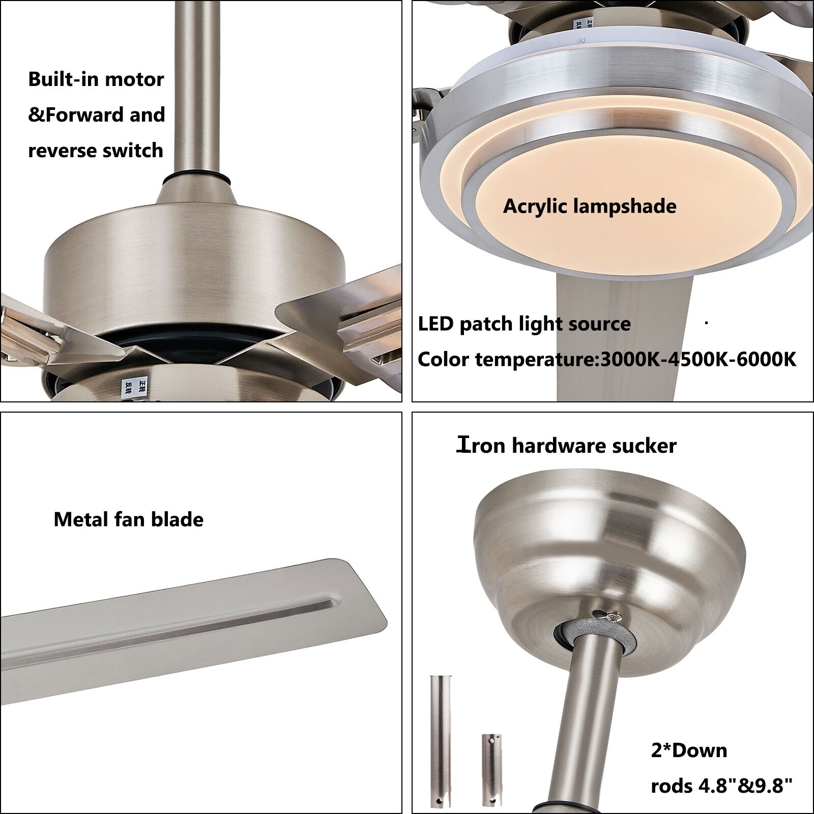 Oukaning HCX189-US Ceiling-Fans - View #8