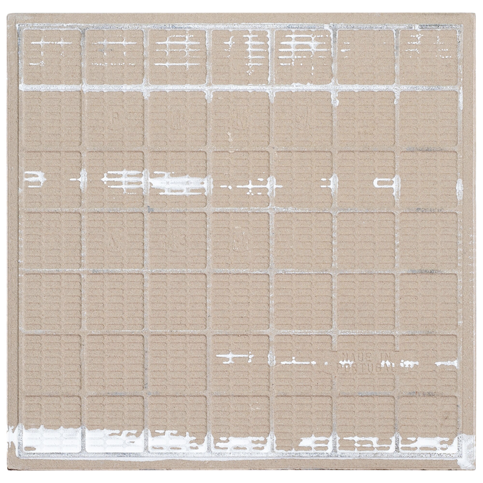 Luv Charmed Blue and Gray 8" Glazed Porcelain Tile