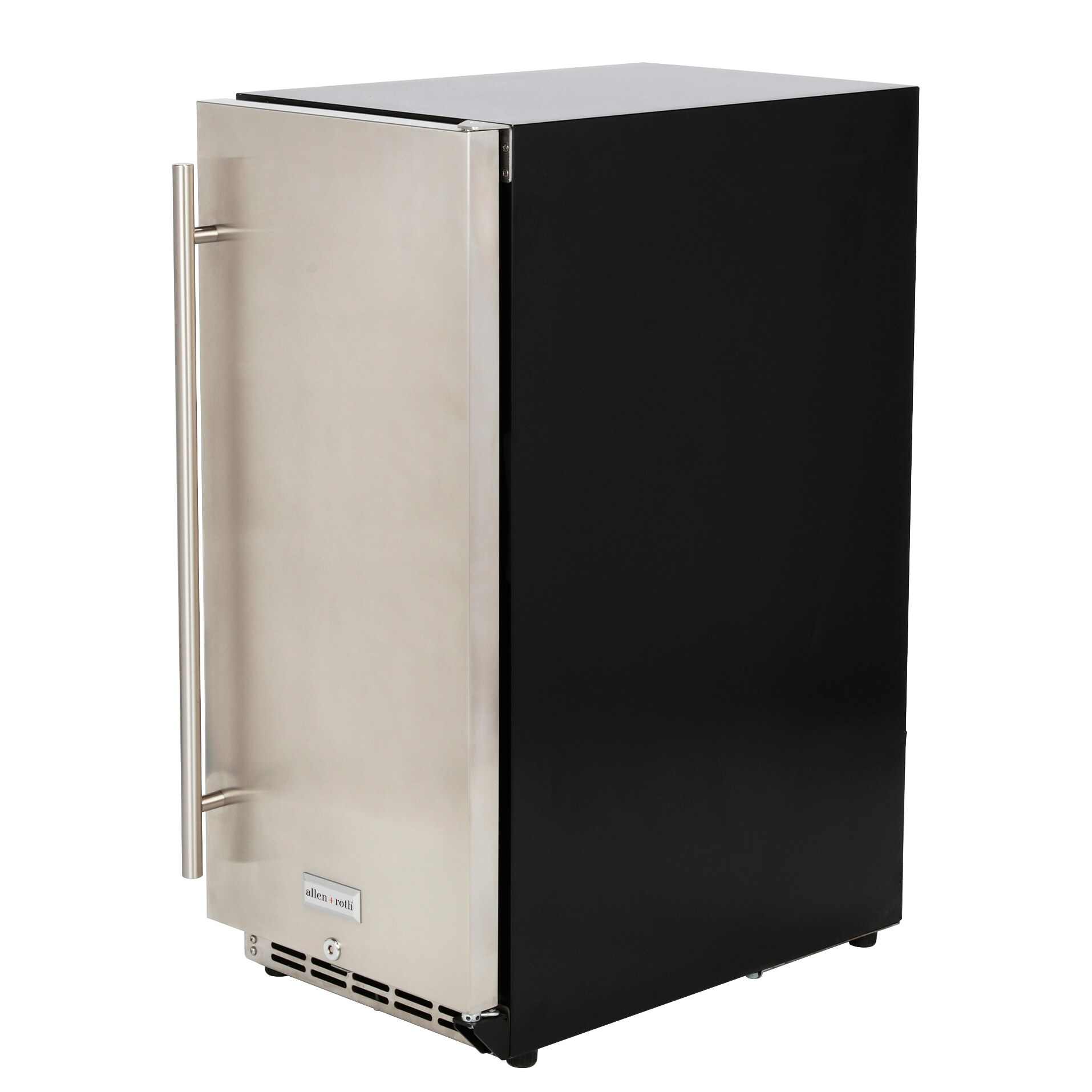 allen + roth 23.62-in W x 14.88-in D x 34.06-in H Outdoor Kitchen  Refrigerator in the Modular Outdoor Kitchens department at