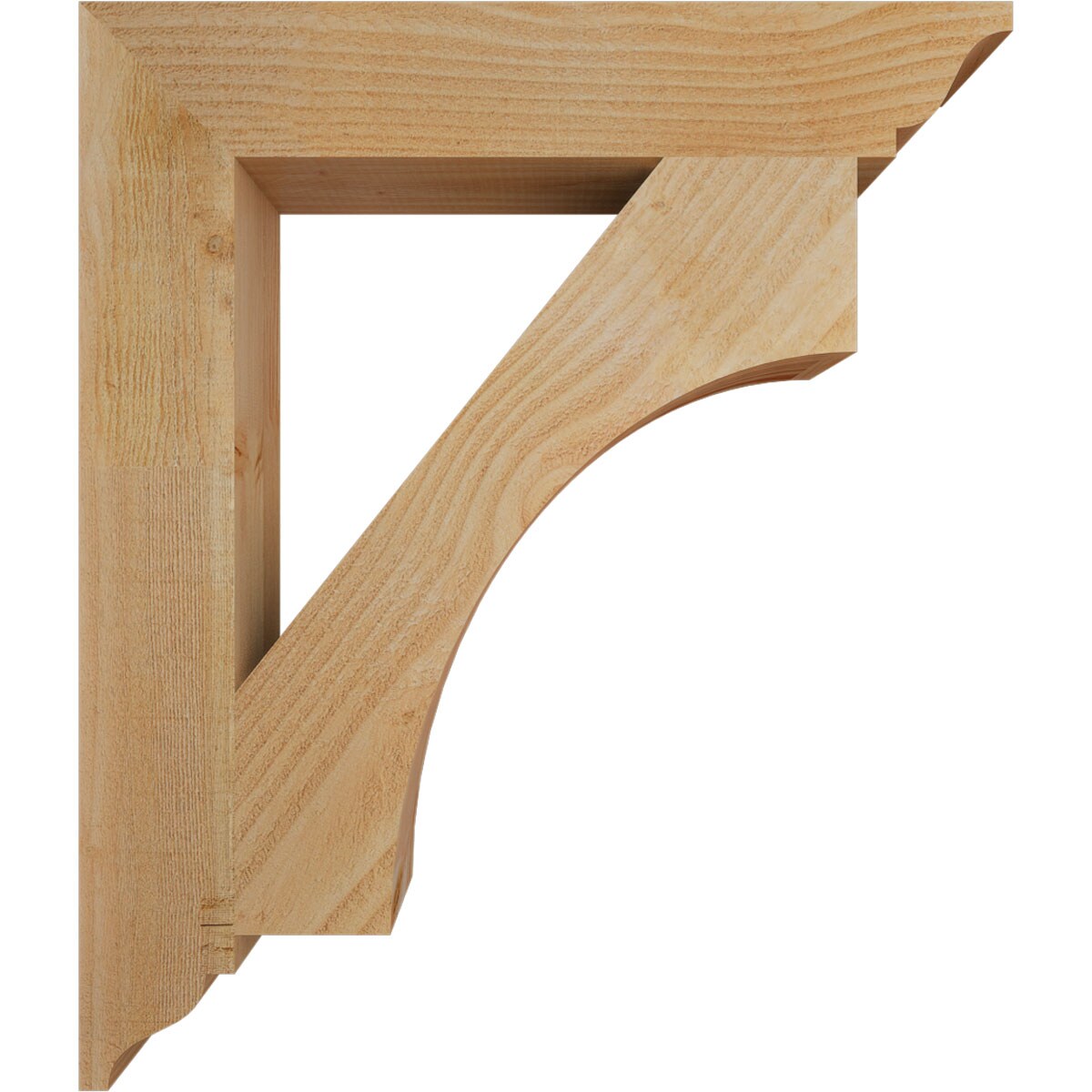 Ekena Millwork BKT04X24X28WTL01RDF Exterior-Brackets-Braces - View #3