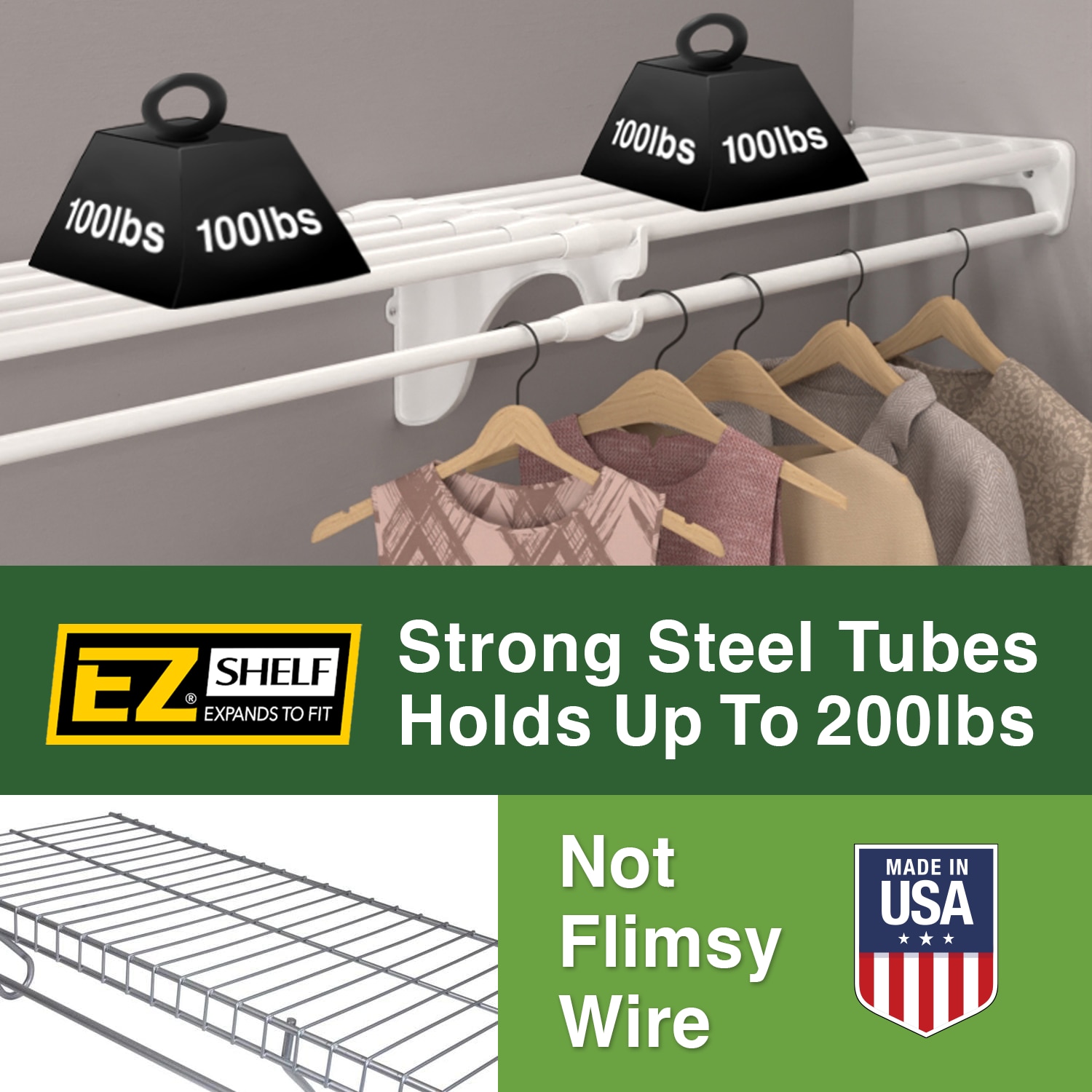 EZ Shelf EZS-SCRW118 Wire-Shelves - View #3