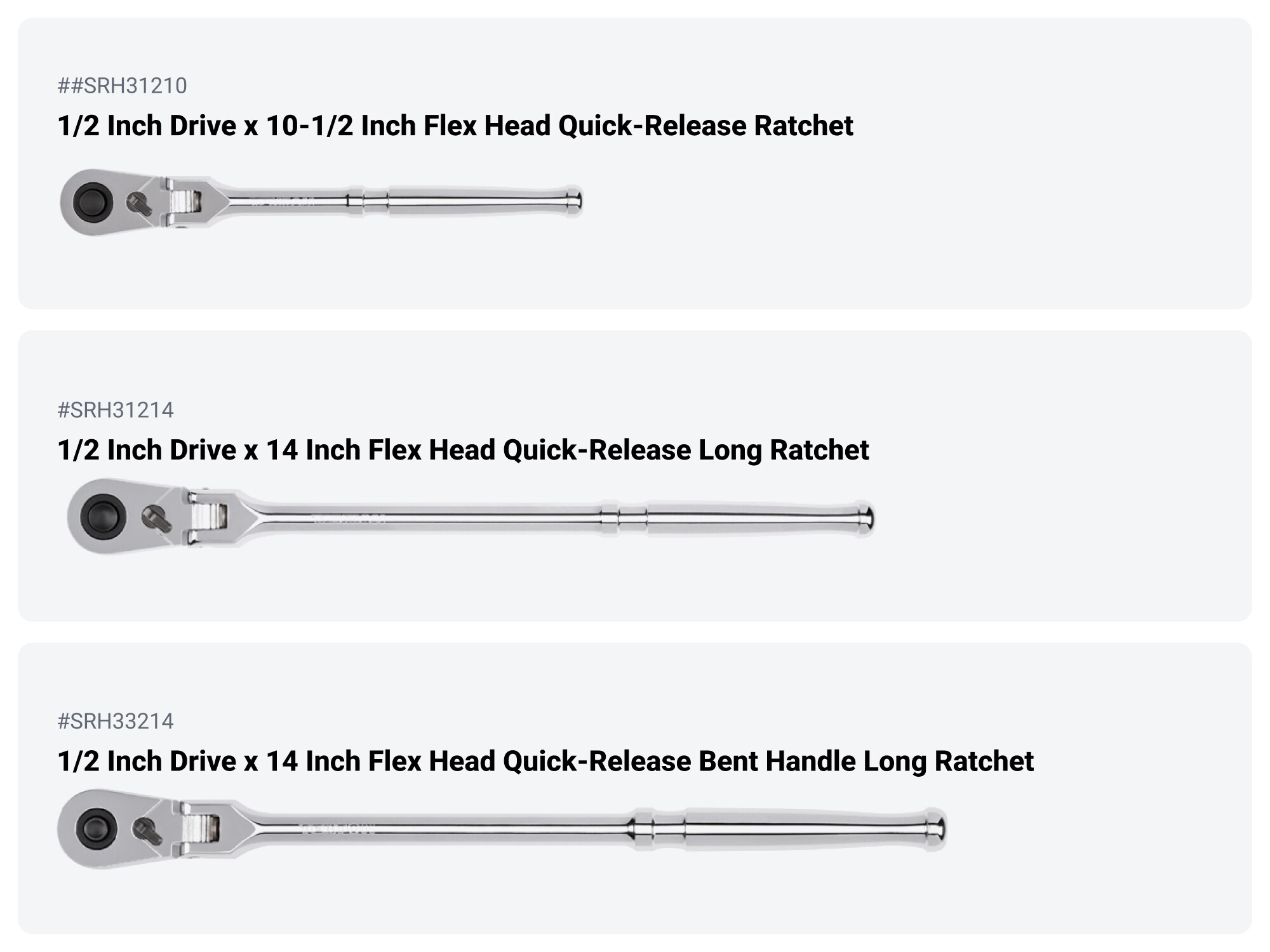 TEKTON SDR99201 ratchets - View #3